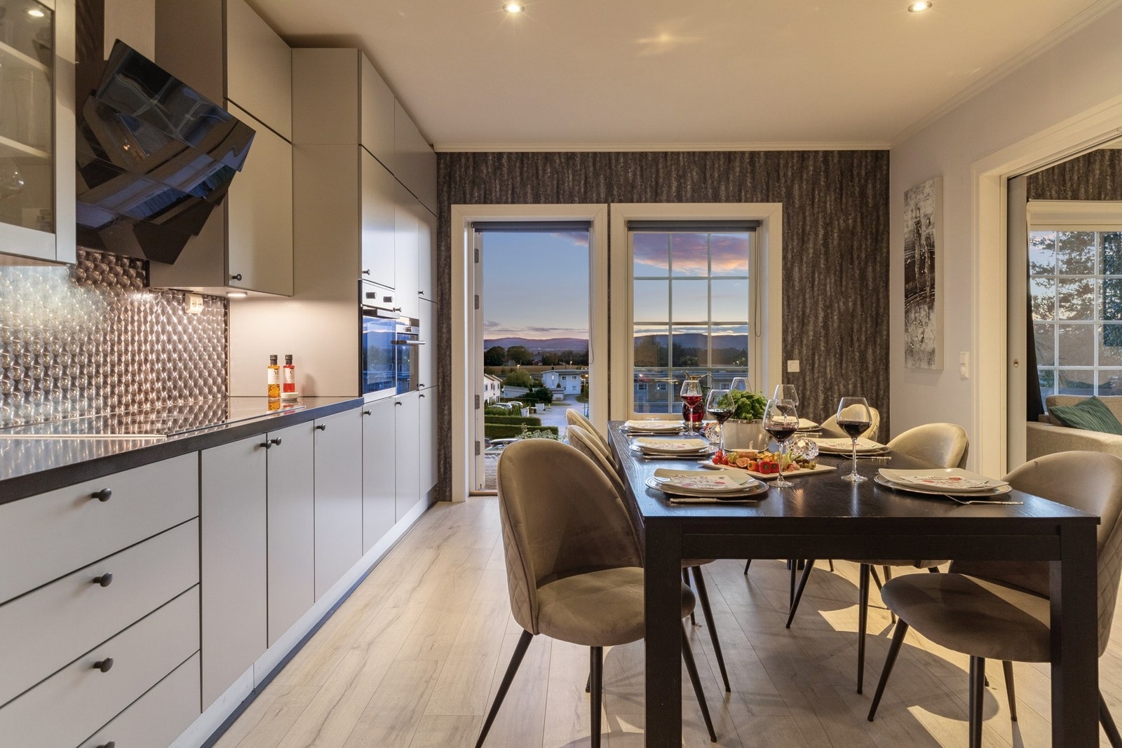 Her kan du nyte gode middager med de du er glad i. Galleribilde