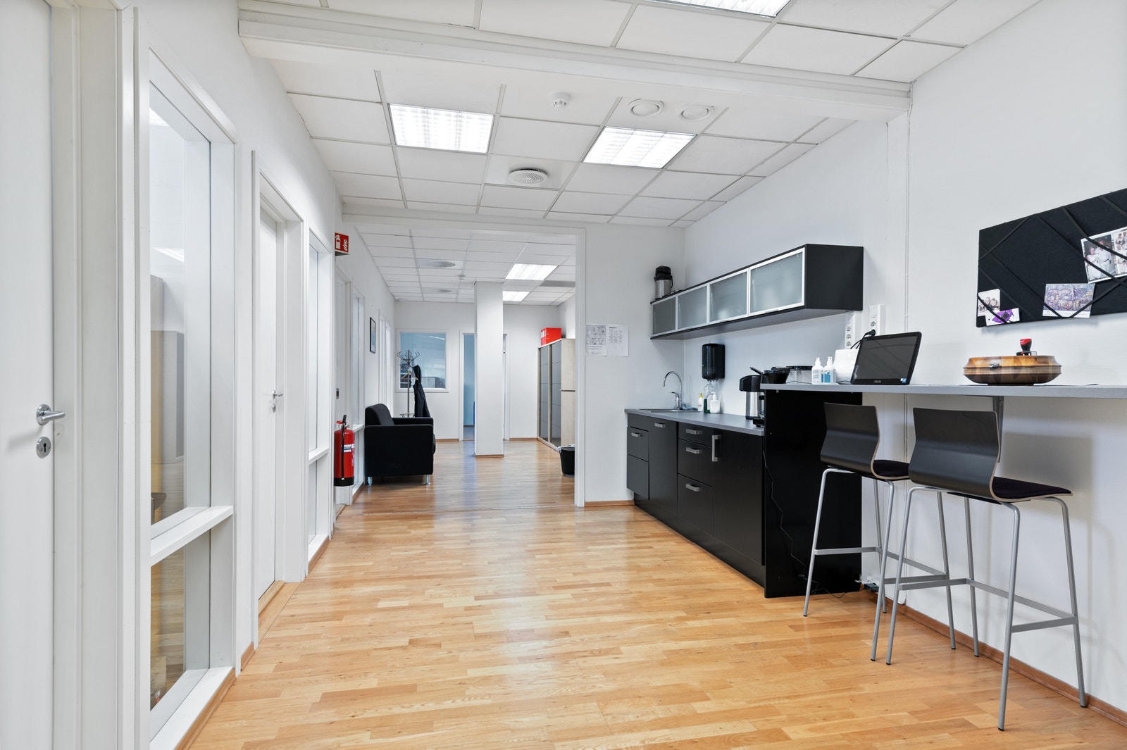 Utsnitt av lokaler. Galleribilde