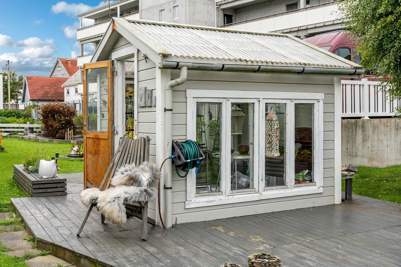 Meget kjekt drivhus på eiendommen. Galleribilde