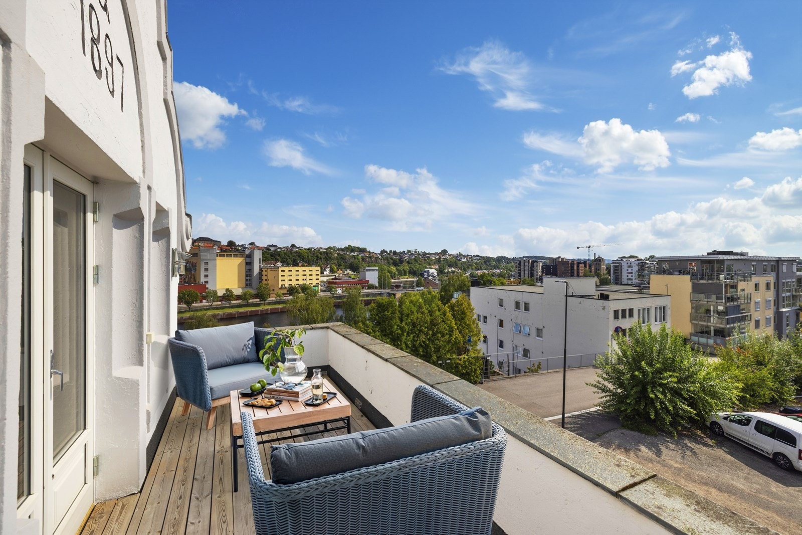 Boligen er digitalt stylet Galleribilde