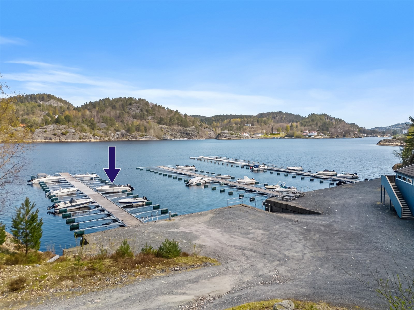 Tinglyst båtplass i felles anlegg Galleribilde