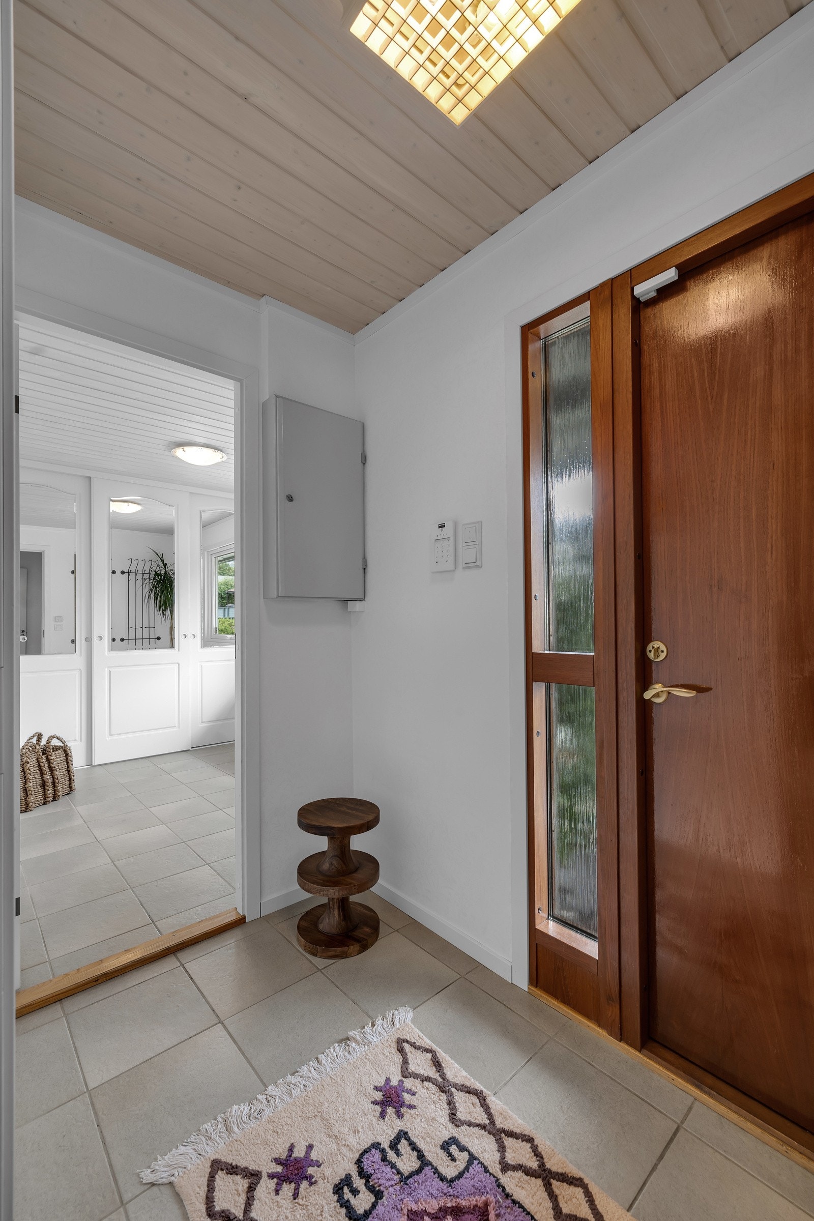 Velkommen inn! Det første som møter deg er dette innbydende inngangspartiet Galleribilde