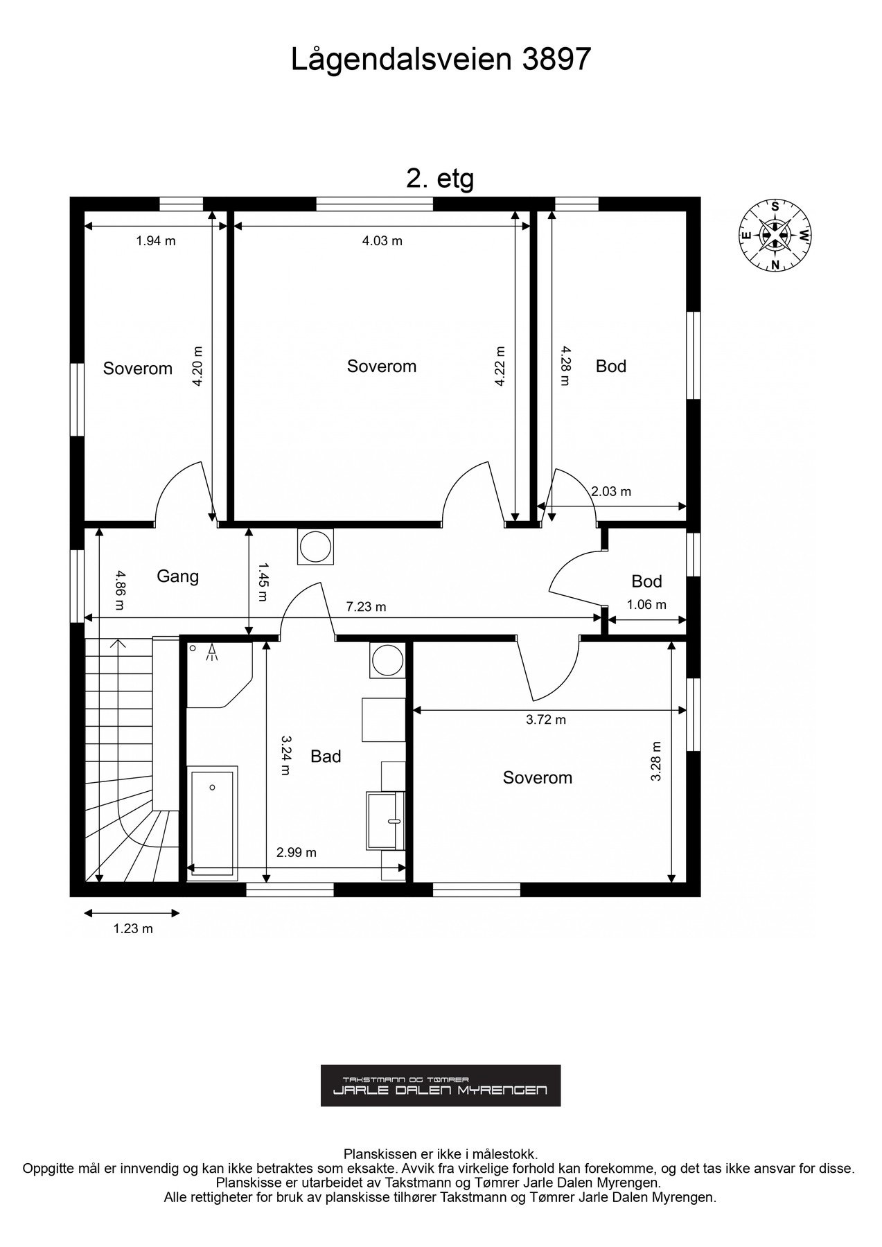 Plantegning 2. etasje. Galleribilde
