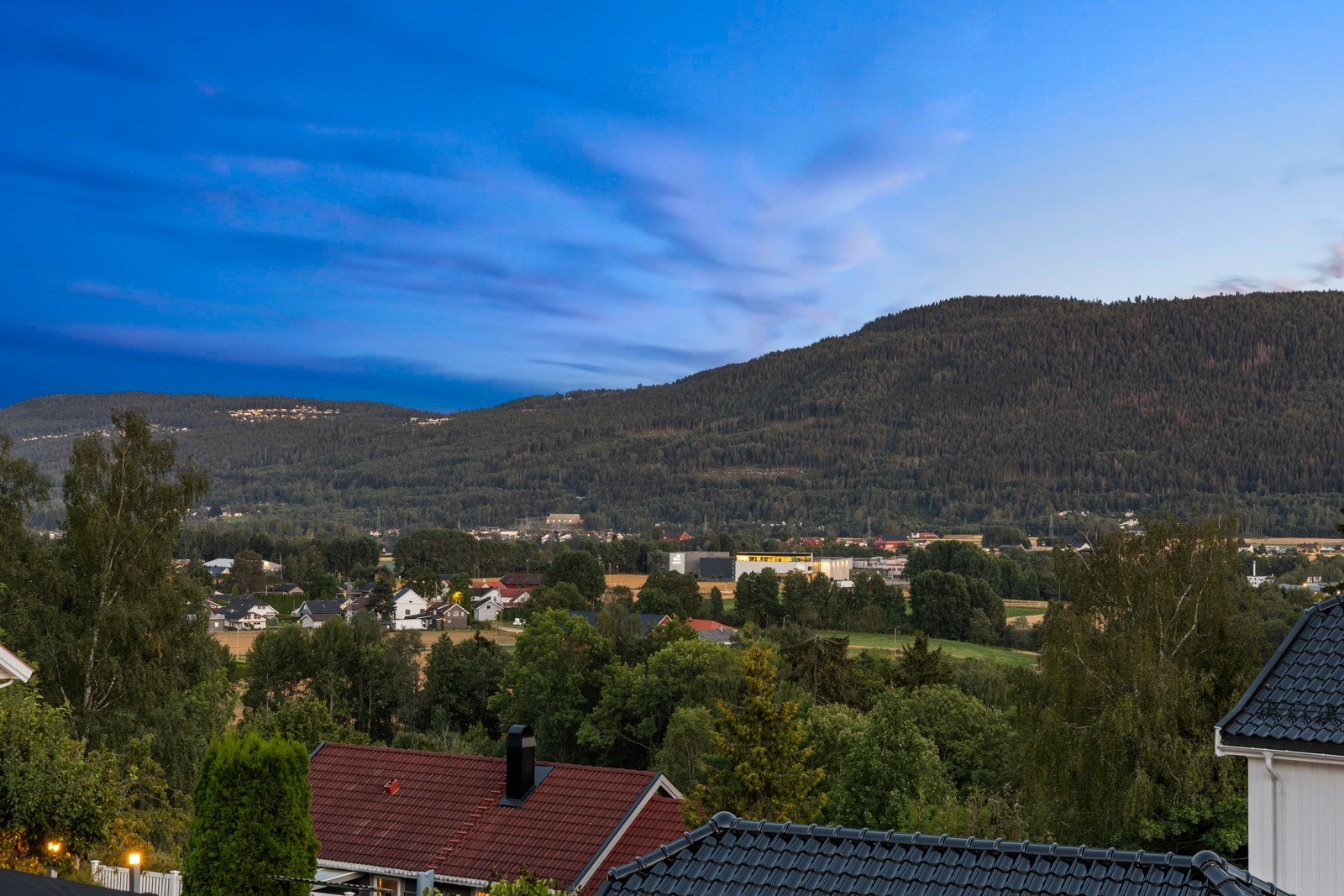 Utsikt fra takterrassen. Galleribilde
