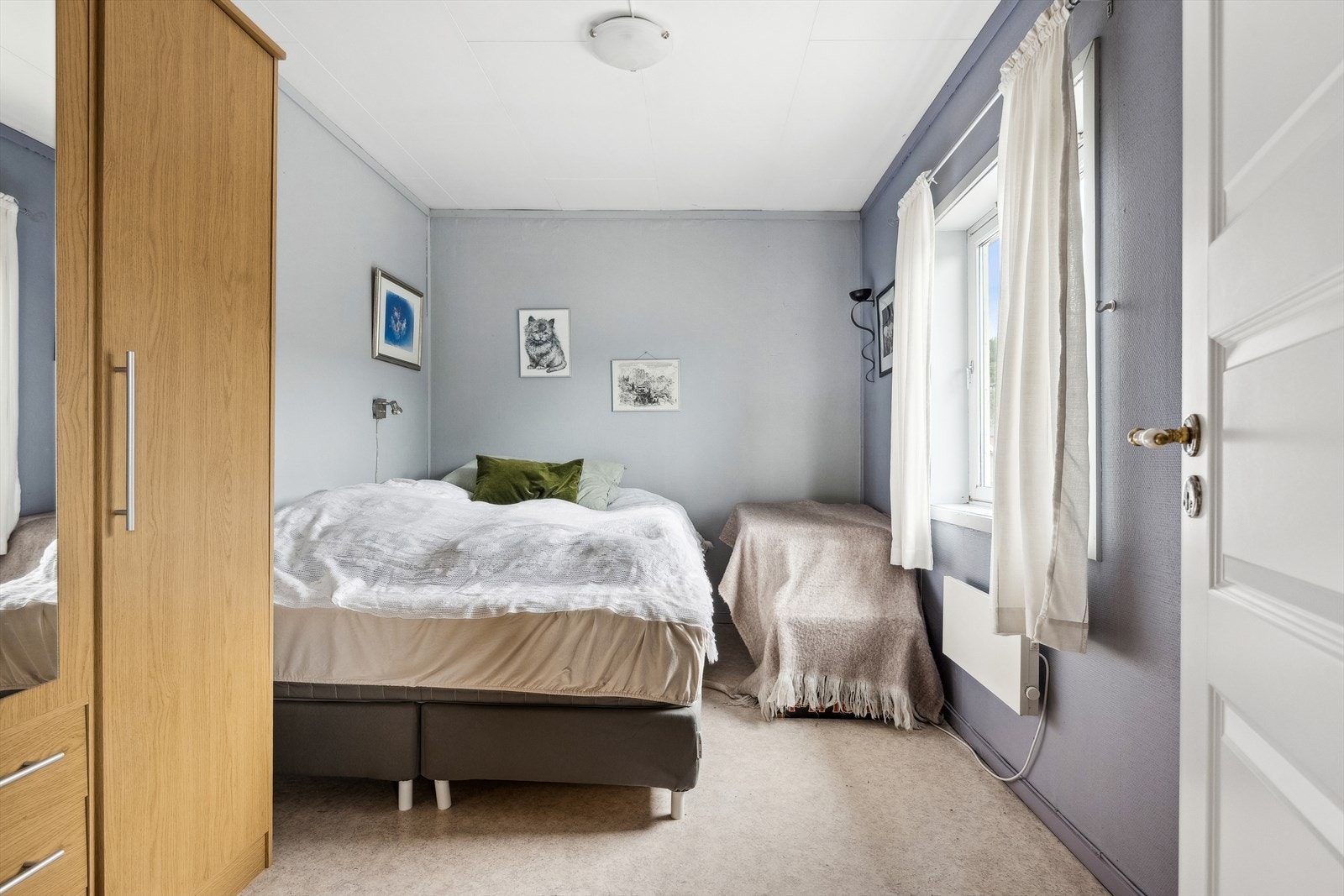 1 av tre soverom i leilighet mot nord Galleribilde