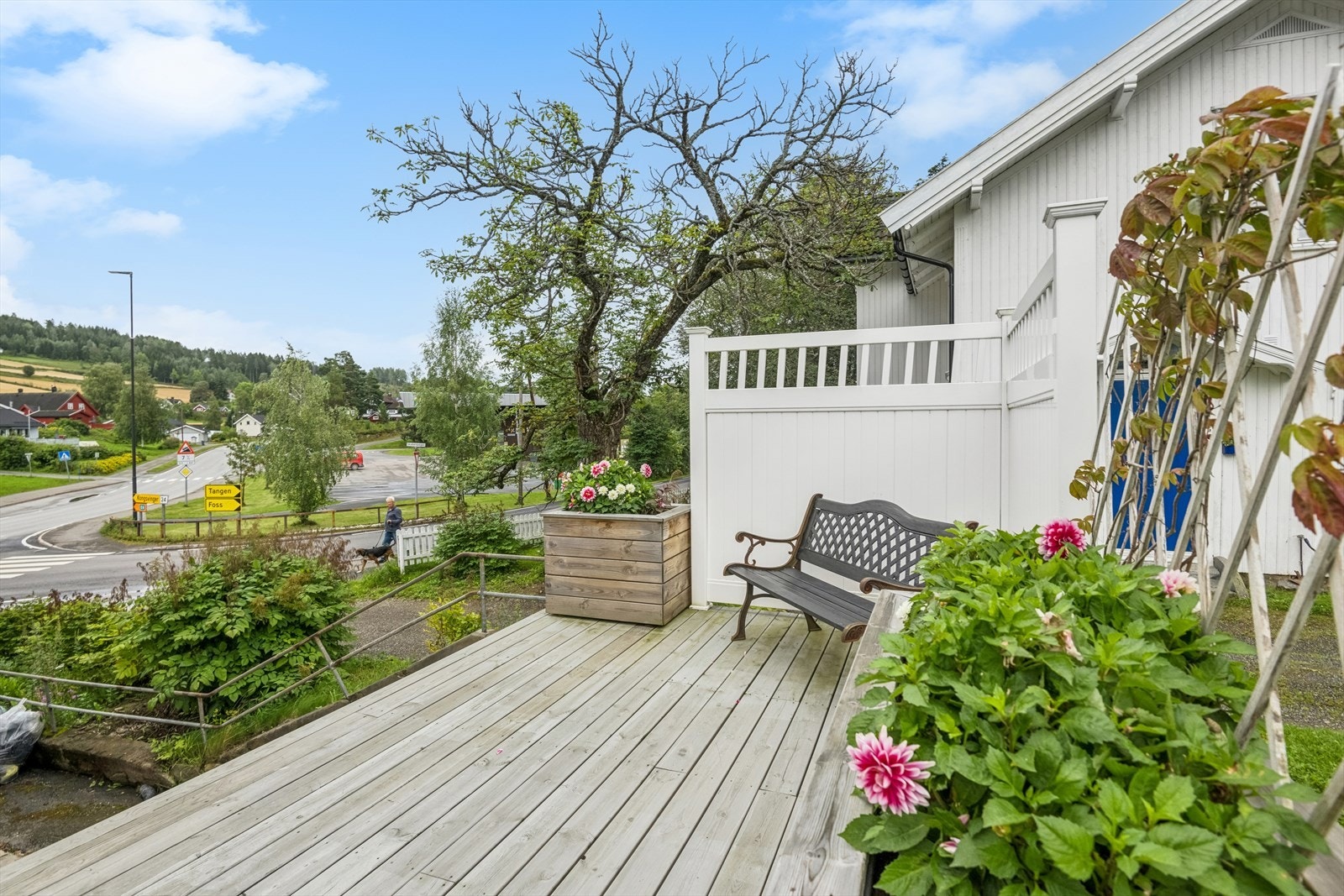 Hagen er pent opparbeidet. Galleribilde