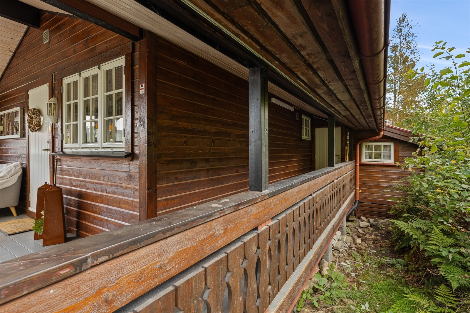 Overbygd inngangsparti Galleribilde