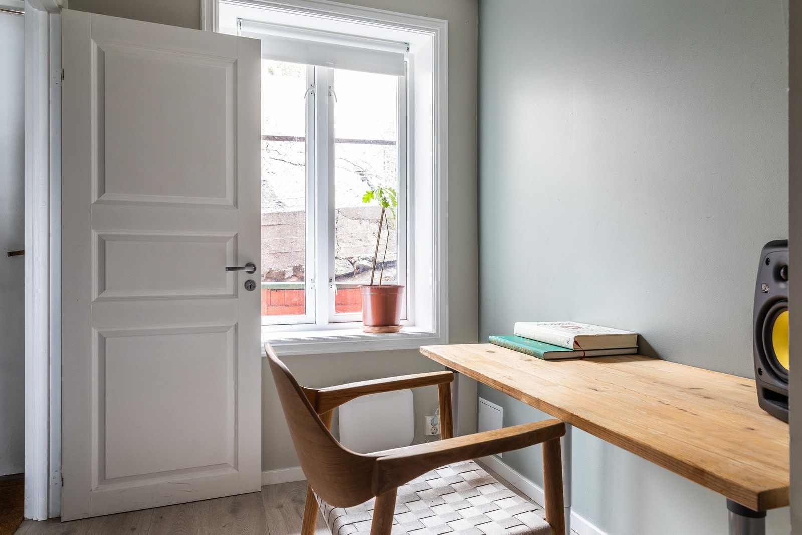 Soverom brukt som kontor. Ikke byggemeldt som soverom. Galleribilde