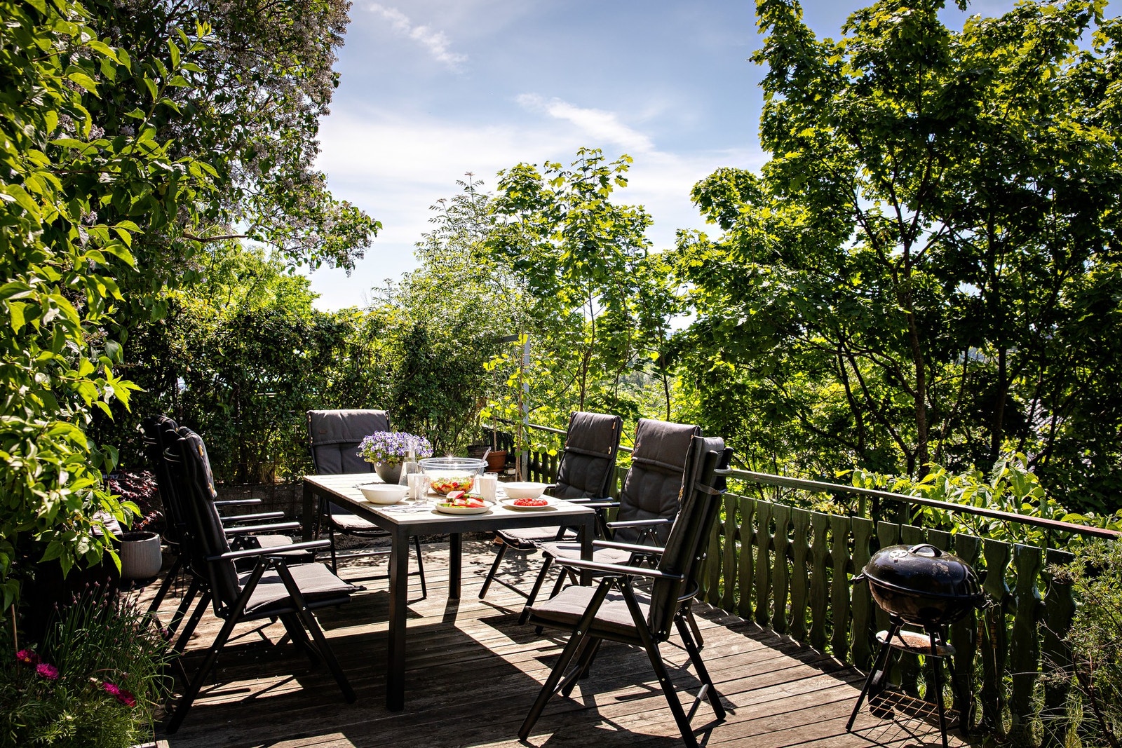 Hyggelig sittegruppe. Galleribilde