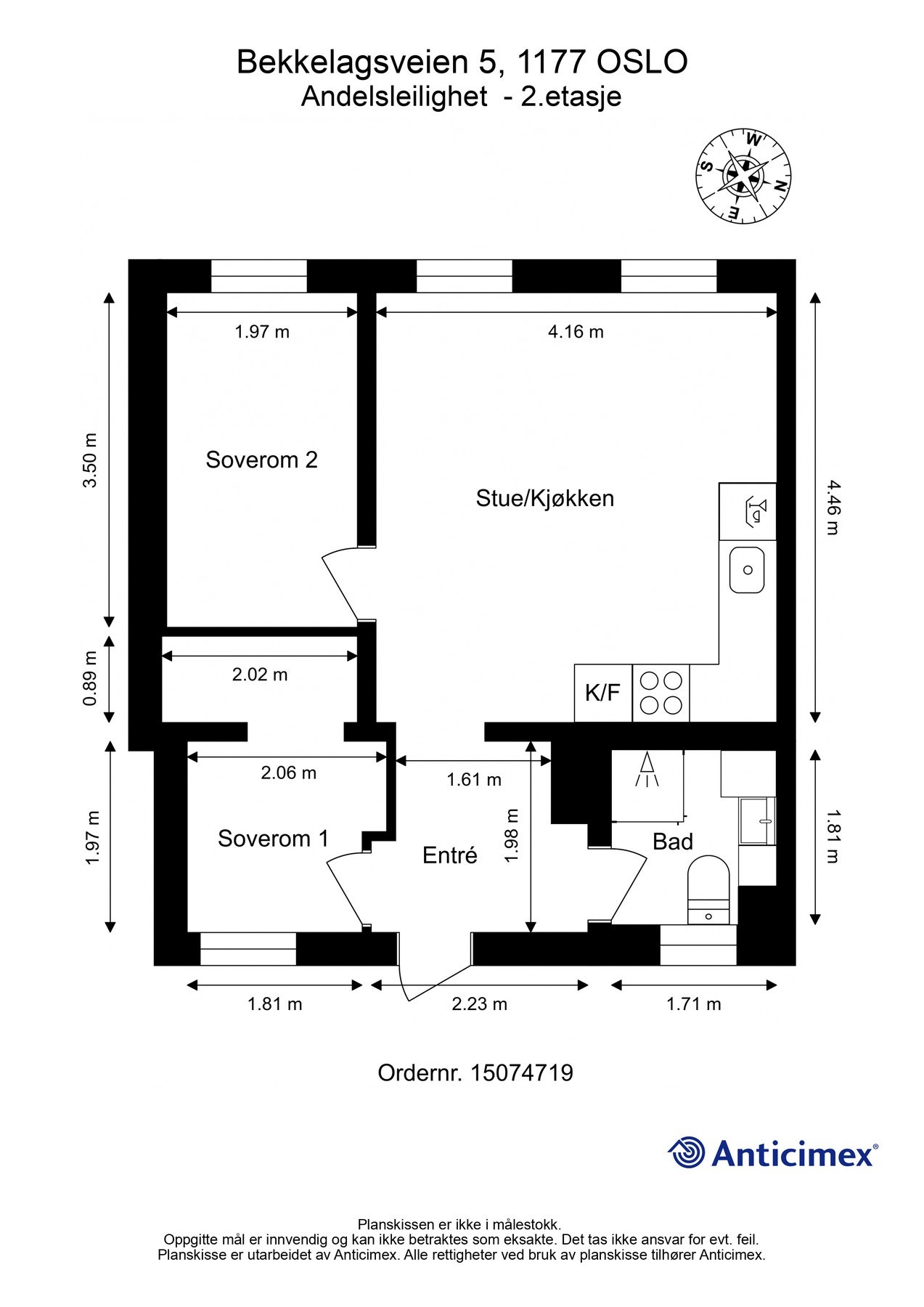 Plantegning. Galleribilde
