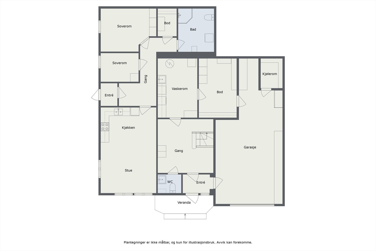 Underetasje Galleribilde