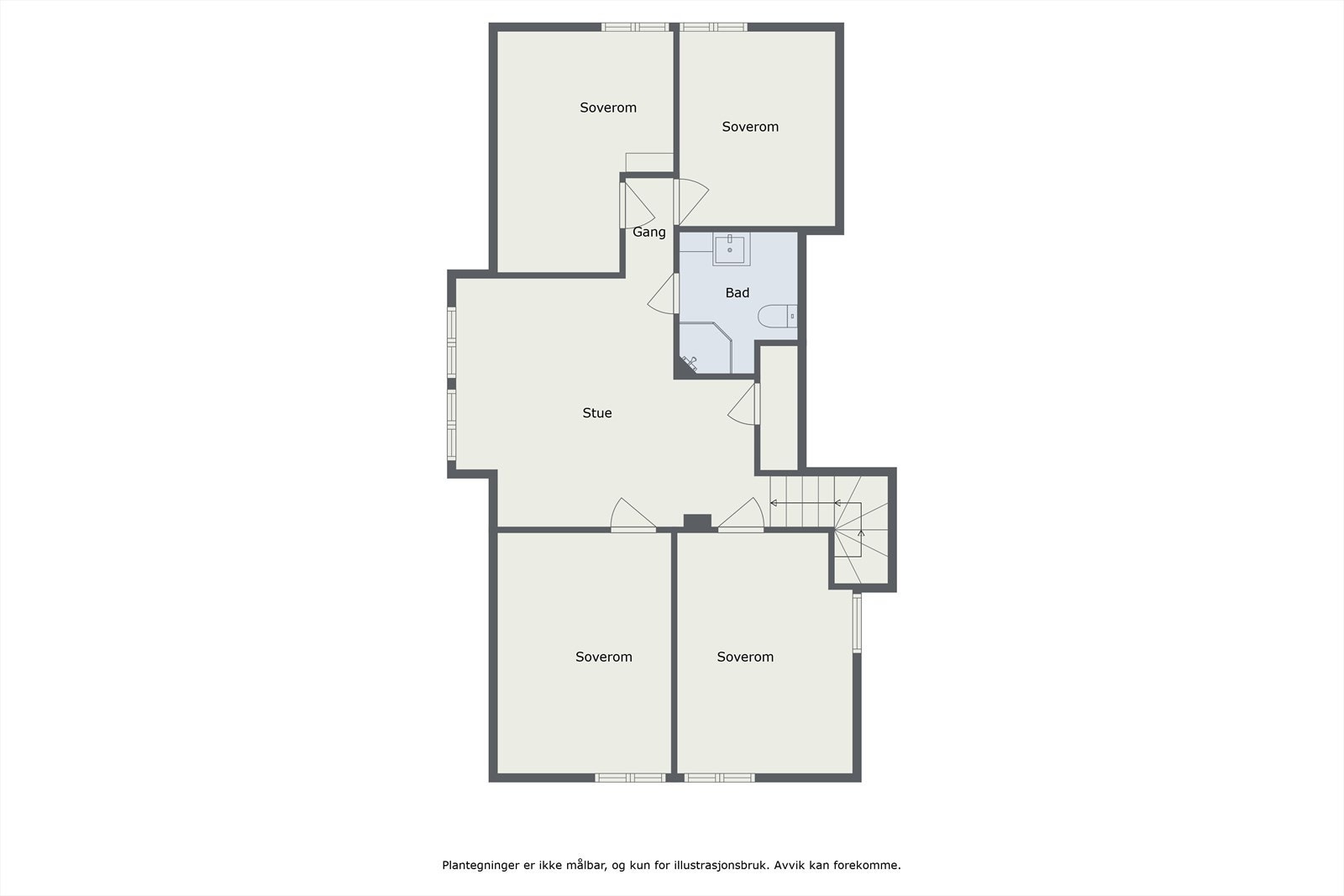 2. etasje Galleribilde