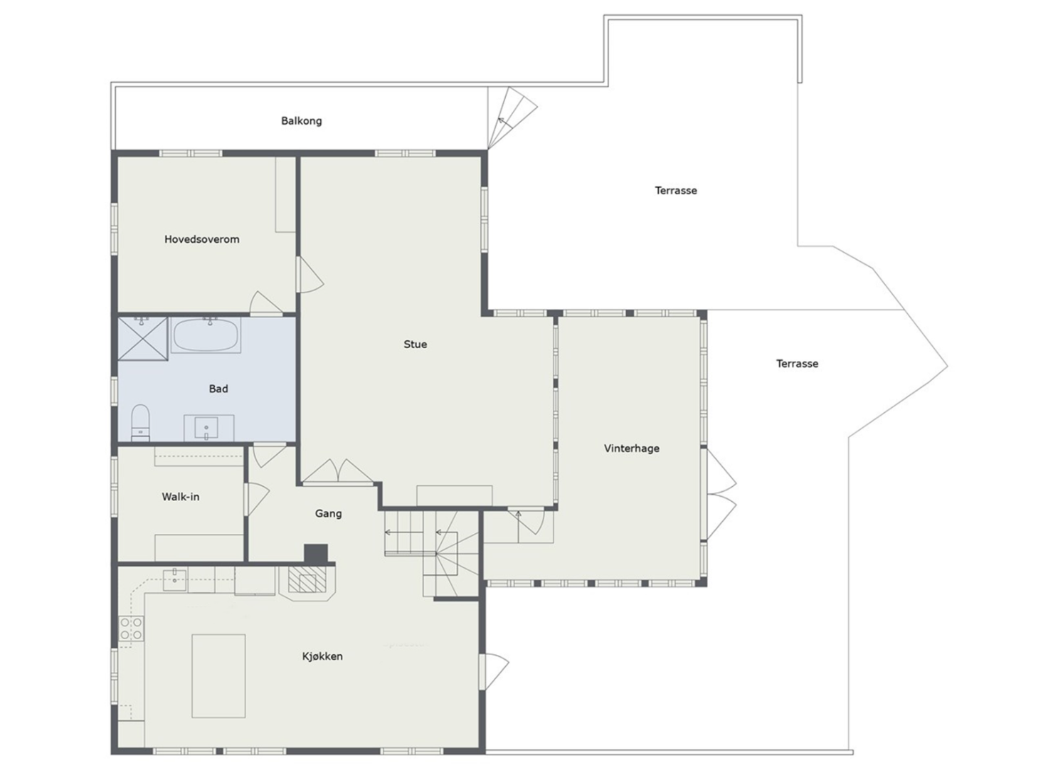 1.etasje Galleribilde