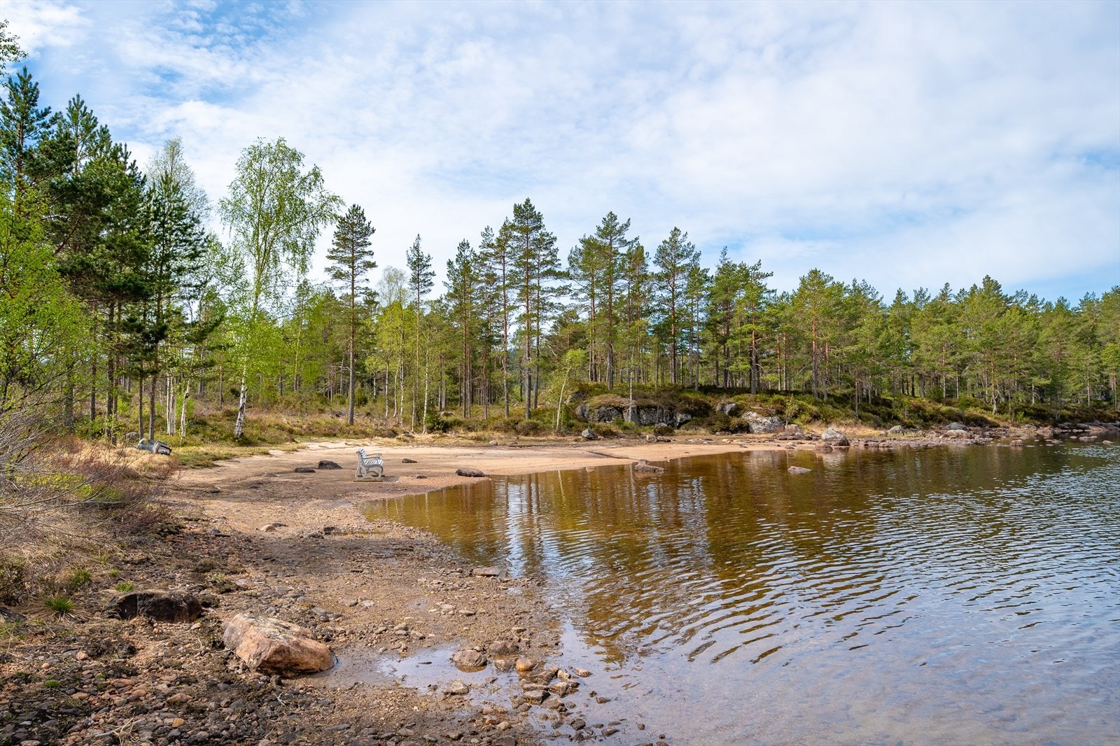 Fin badestrand Galleribilde