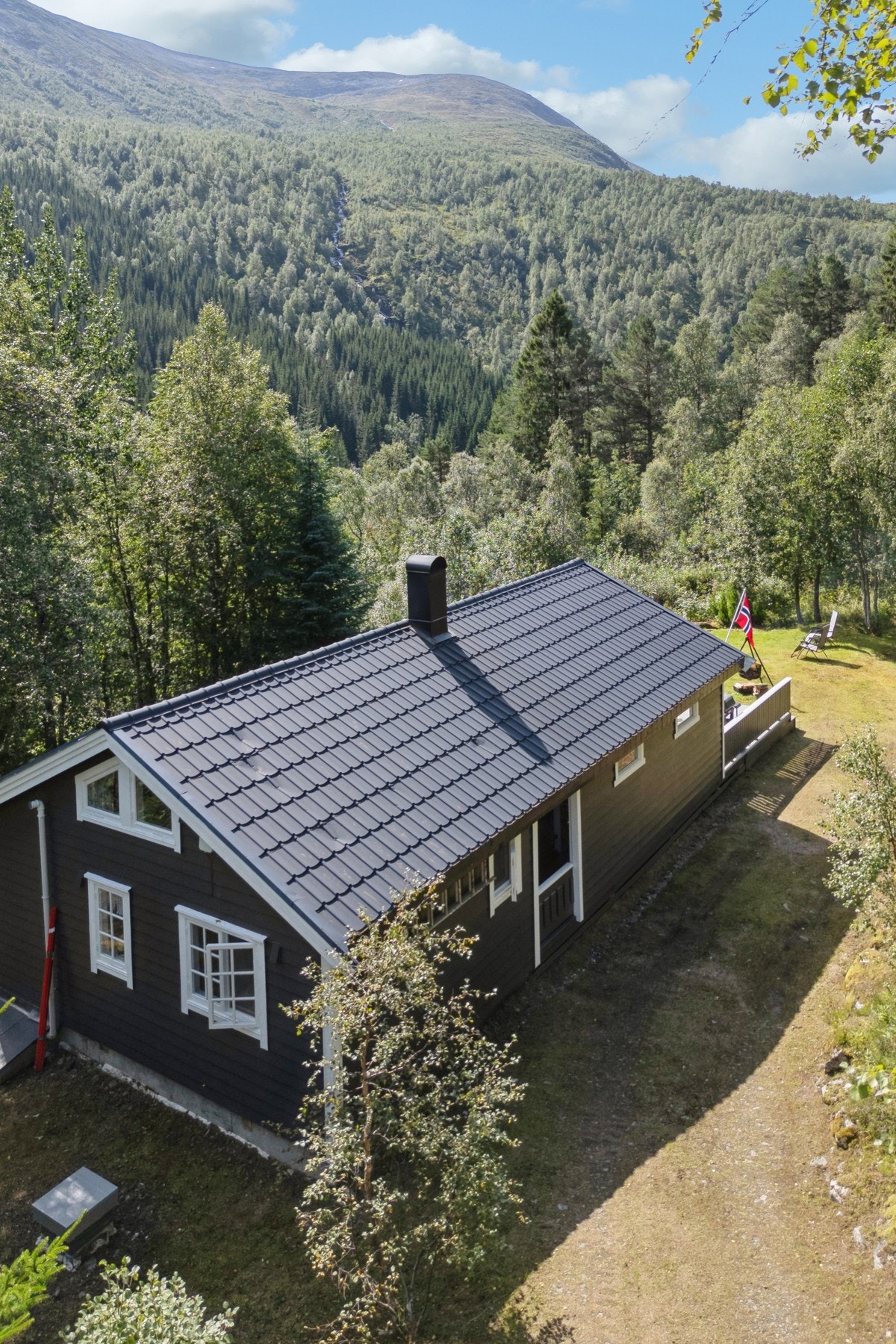 Eiendommen har et tomteareal på ca. 1029 kvm. Galleribilde