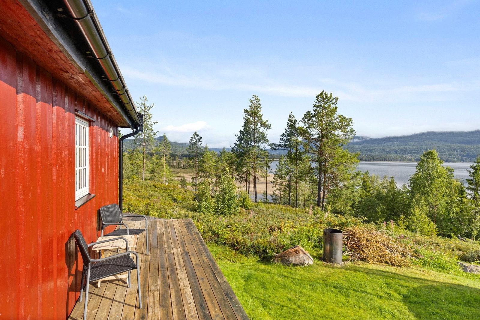 Fantastisk utsikt over sperillen Galleribilde