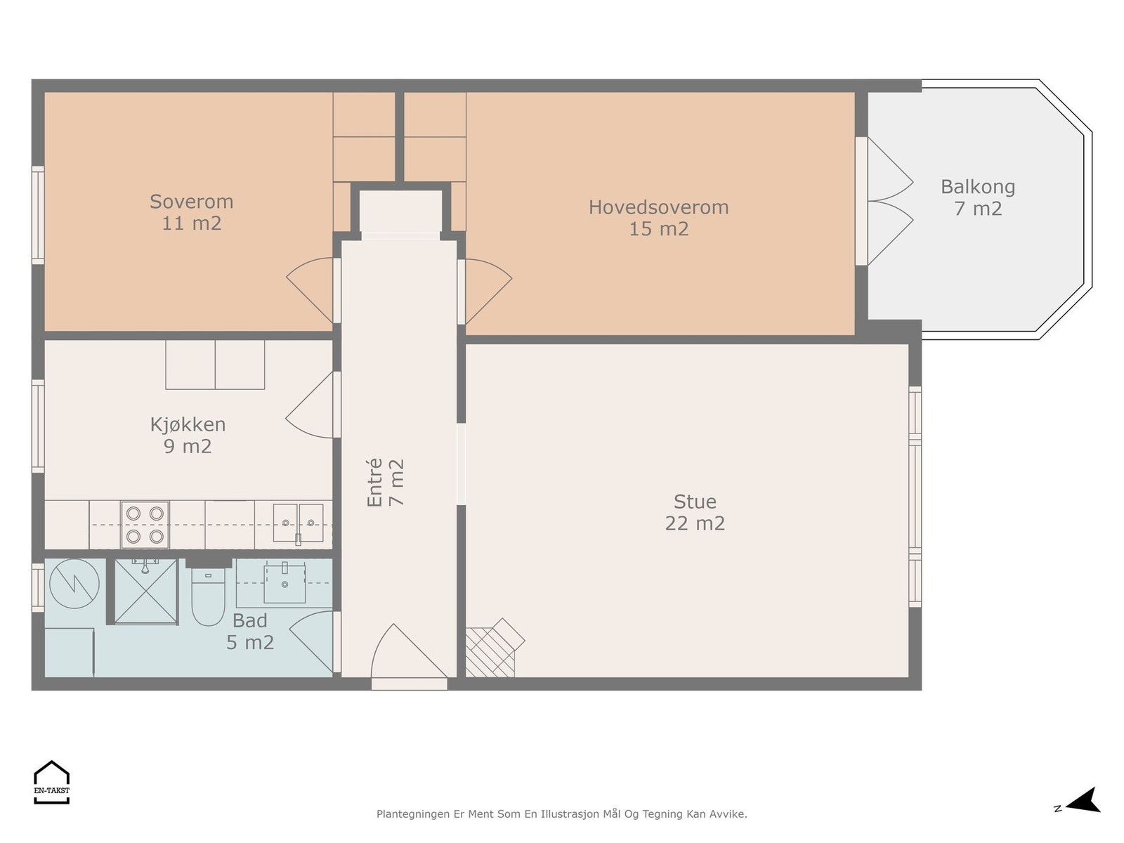 Plantegning. Galleribilde