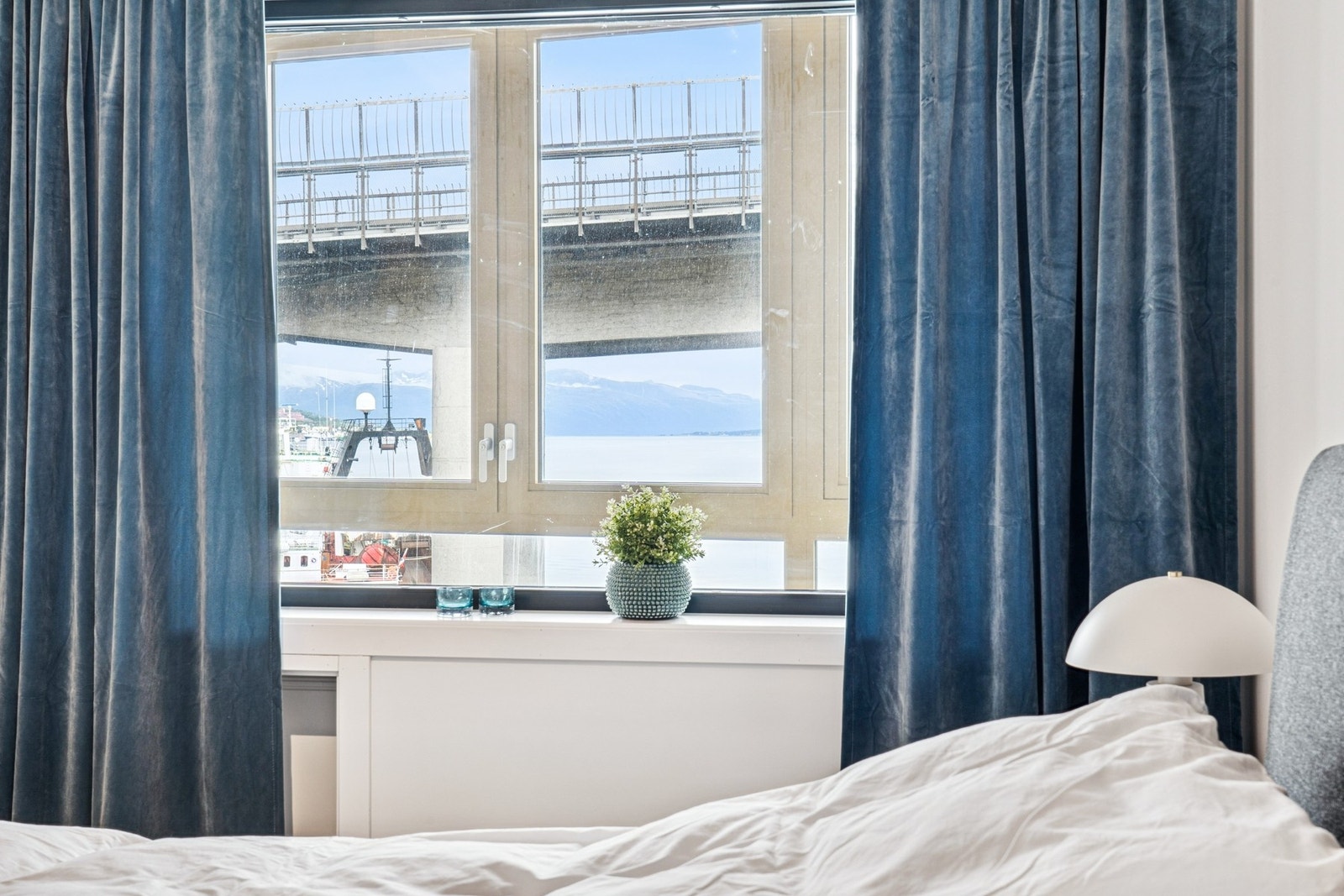 Utsikten mot nord er aldeles nydelig! Galleribilde