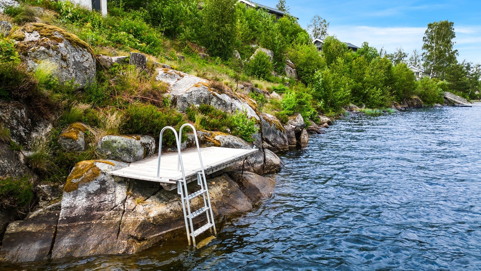 Felles badebrygge Galleribilde