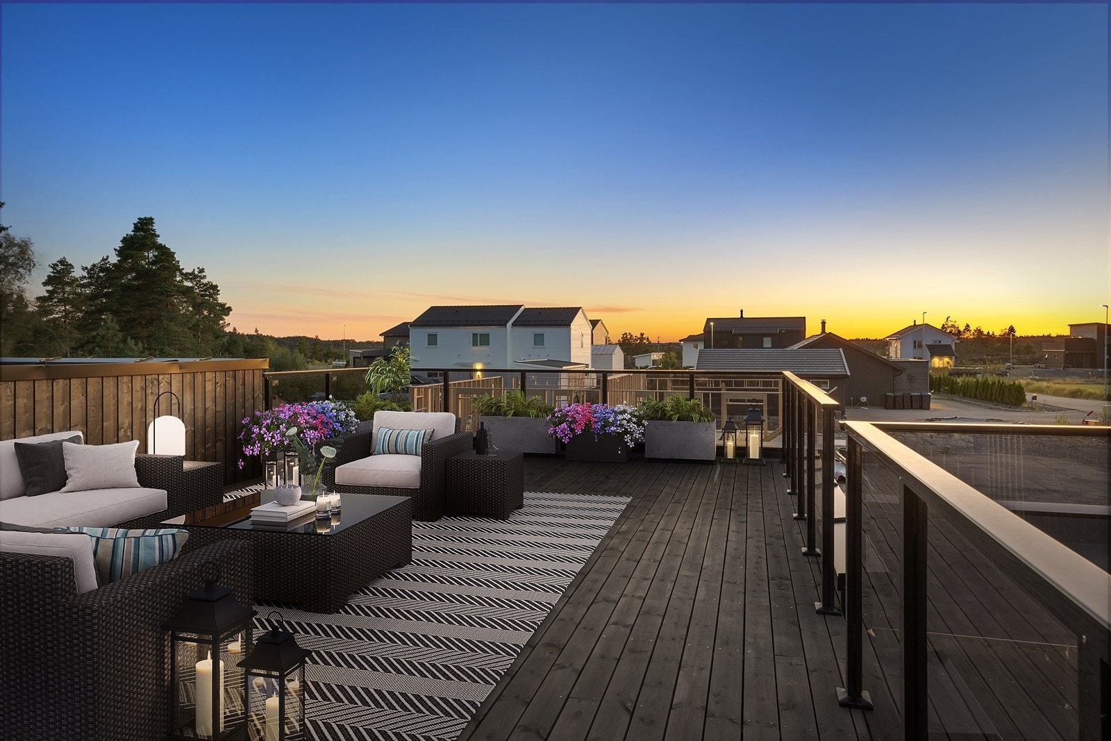 Kveldsbilde - Virtuell styling. Galleribilde