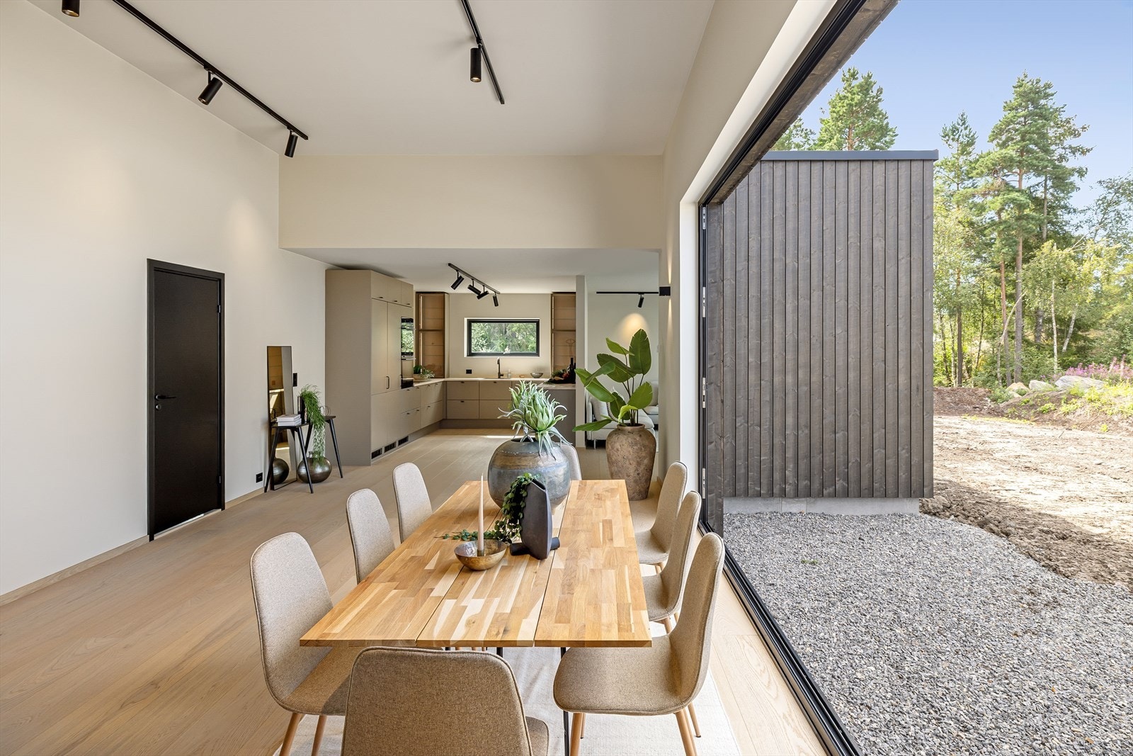 Det er vannbåren gulvvarme i alle rom. Galleribilde