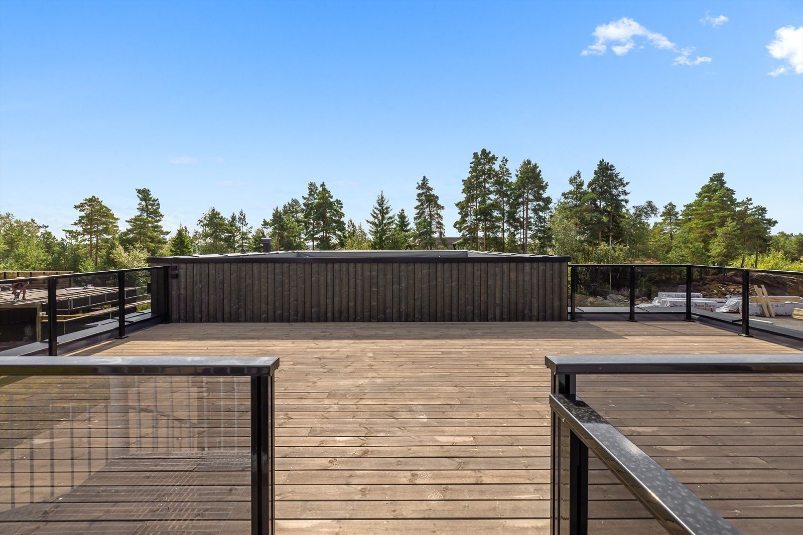 Stor takterrasse på hele 48 kvm. Galleribilde