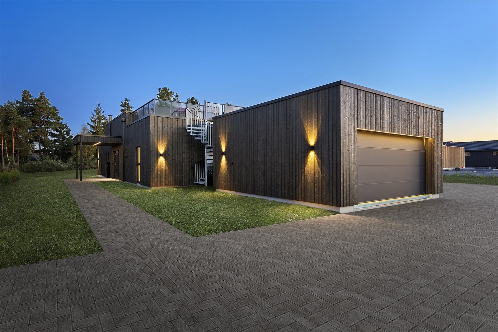 Stor tomt på 1 053,5 kvm med herlig hage. Galleribilde