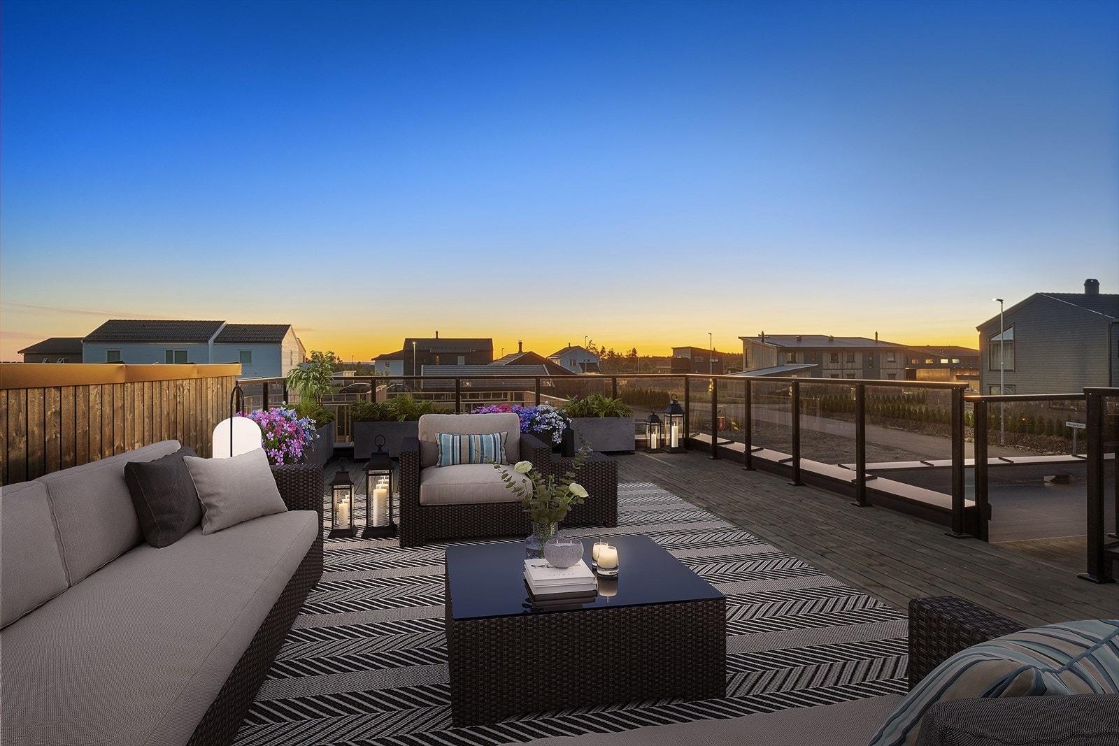 Kveldsbilde - Virtuell styling. Galleribilde