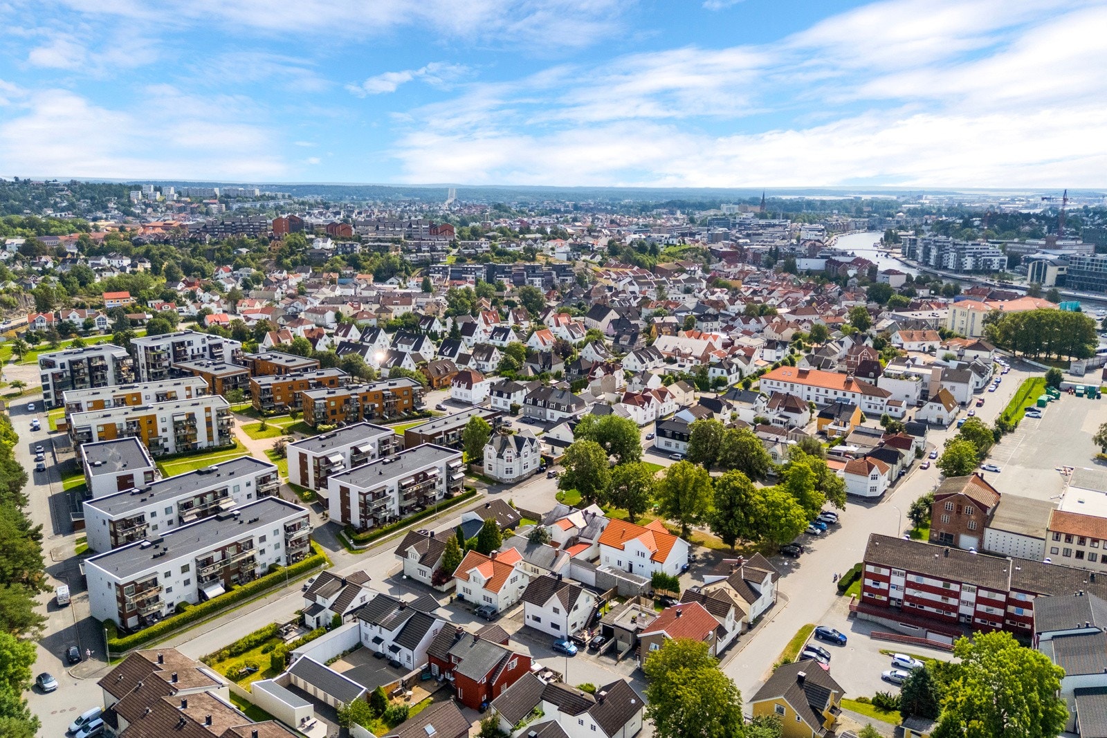 Dronefoto Galleribilde