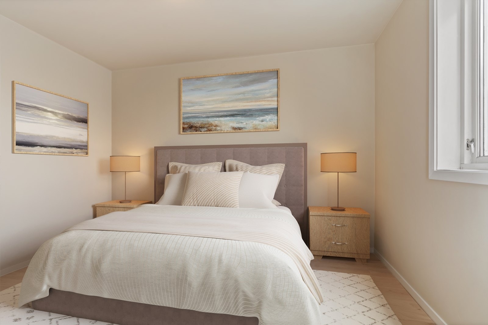 Bildet er digitalt møblert Galleribilde