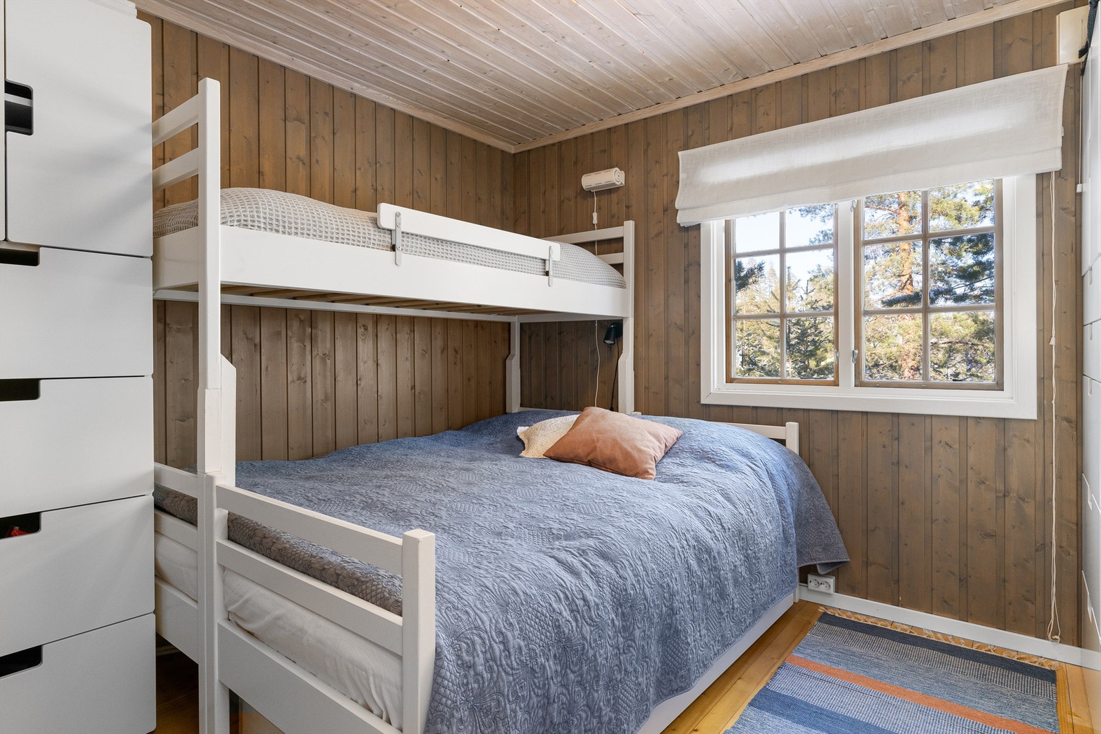 Hytten har 3 gode soverom, med totalt 8 sengeplasser. Galleribilde