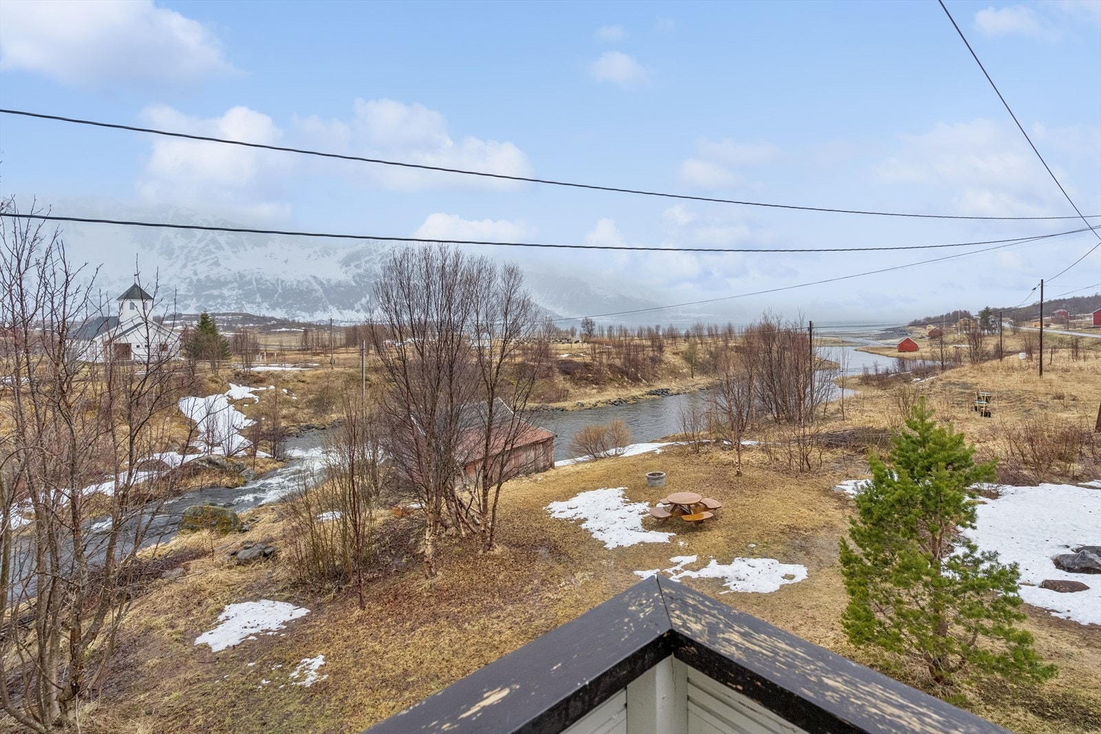 Utsikt fra balkongen. Galleribilde