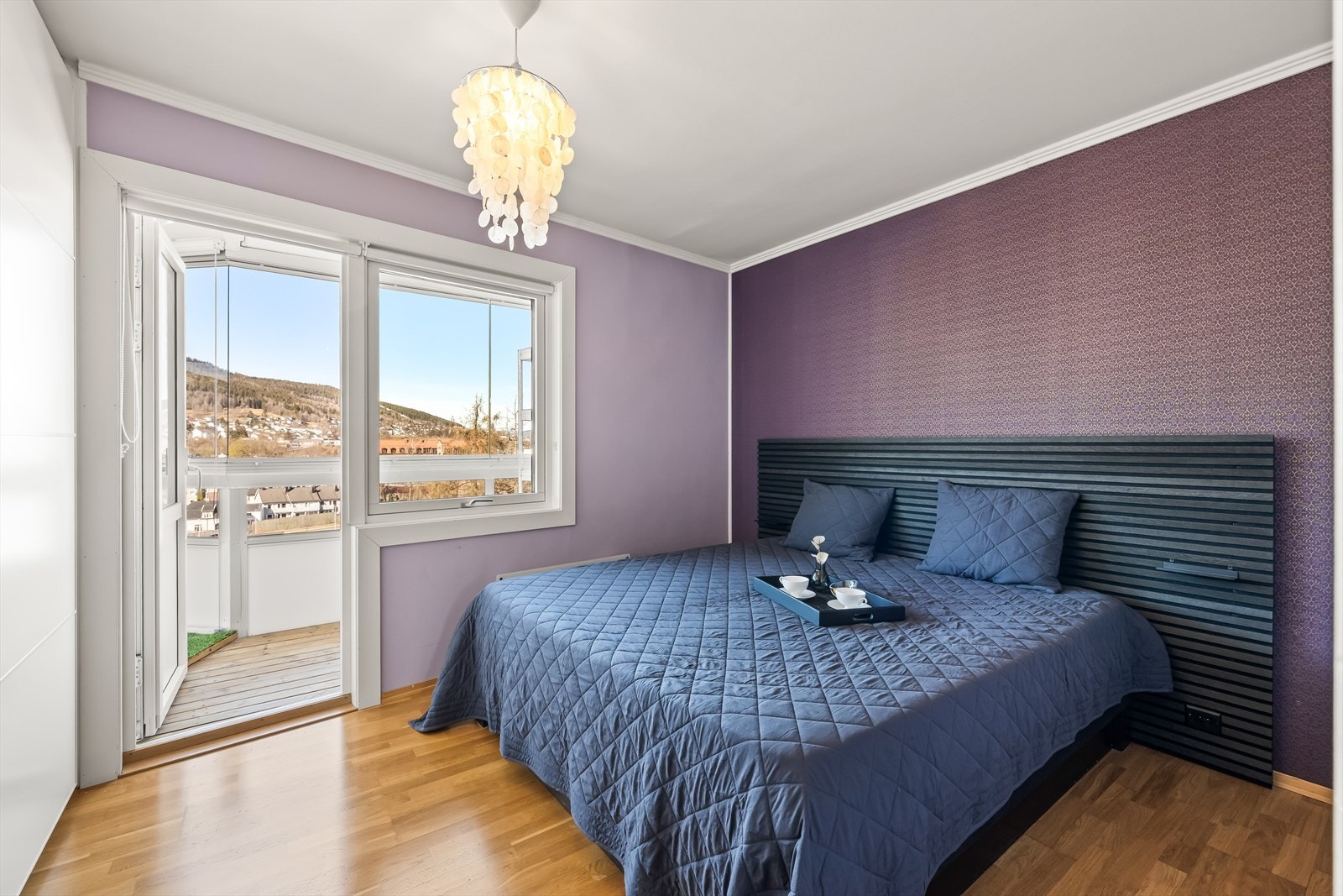 Leiligheten har 2 fine soverom. Galleribilde