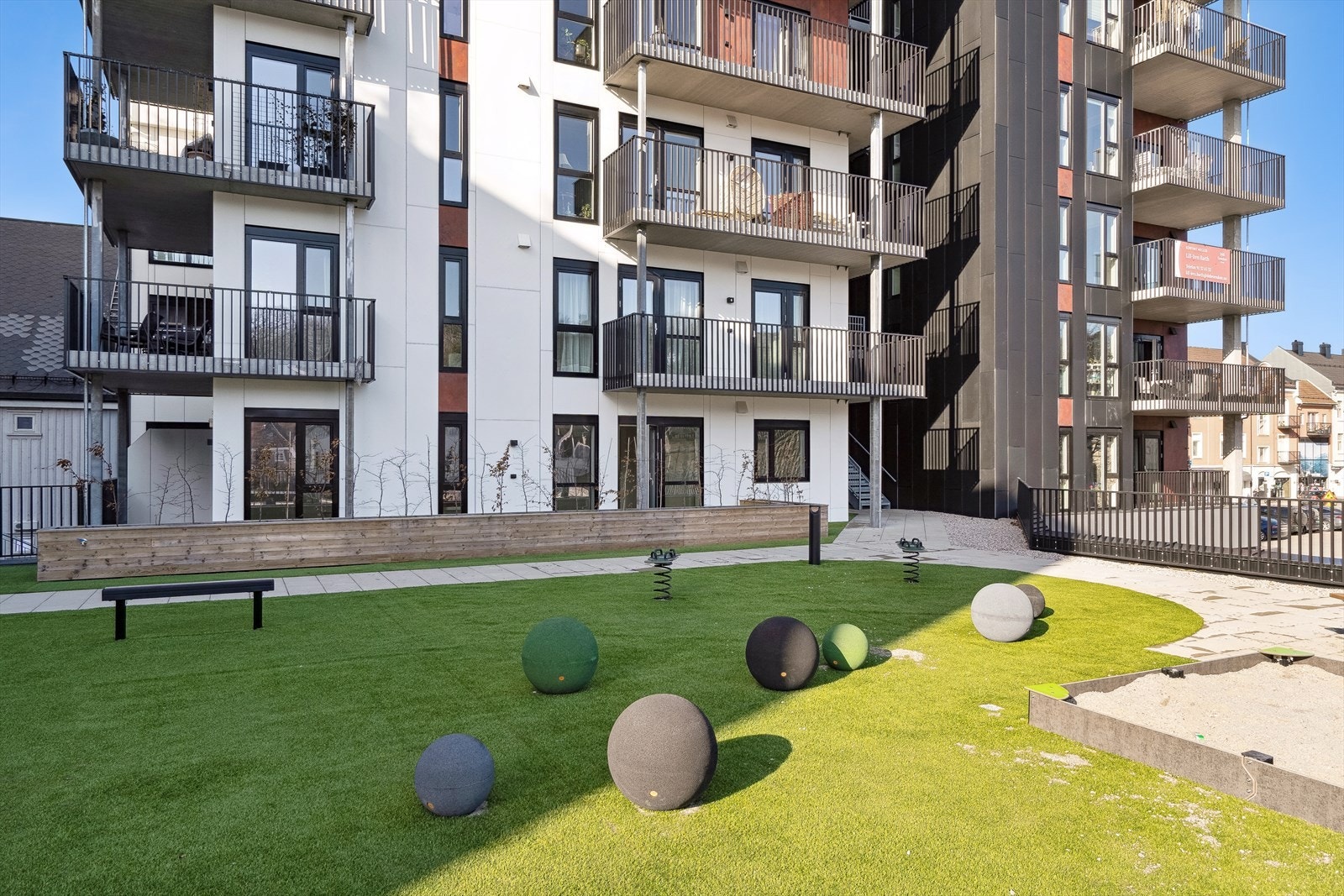 Flotte felles fellesarealer i 2 etasje. Galleribilde