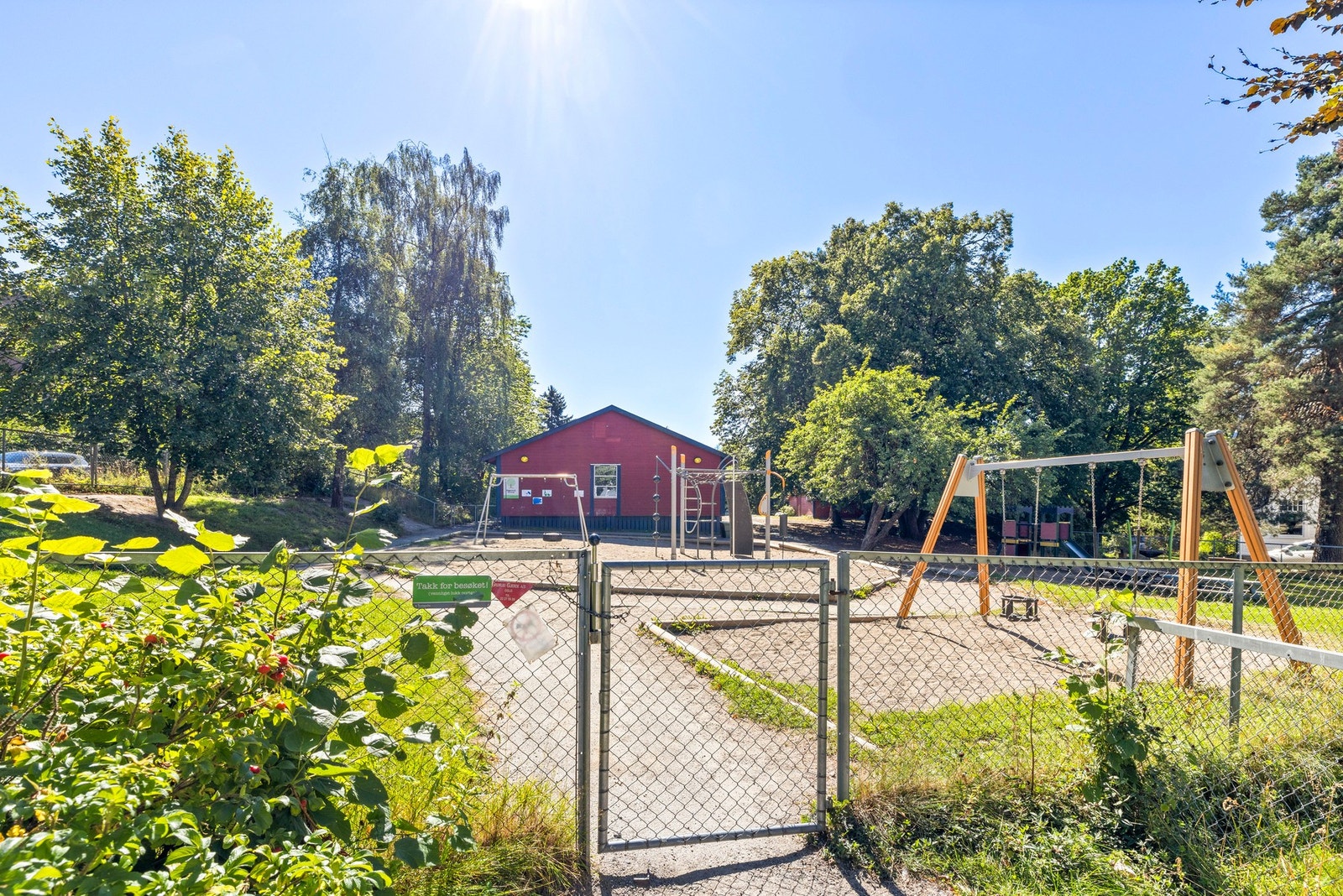 Fagerholt barnehage er rett ved borettslaget Galleribilde
