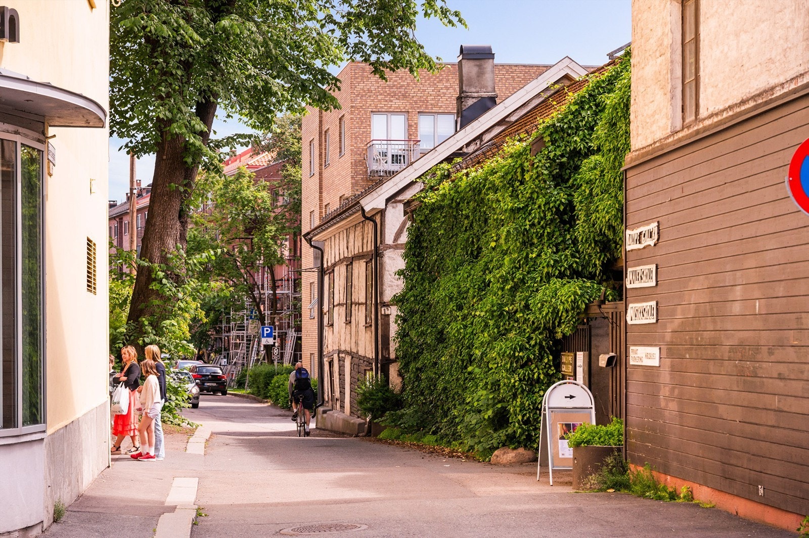 I Bentsegata bor du både sentralt og rolig Galleribilde