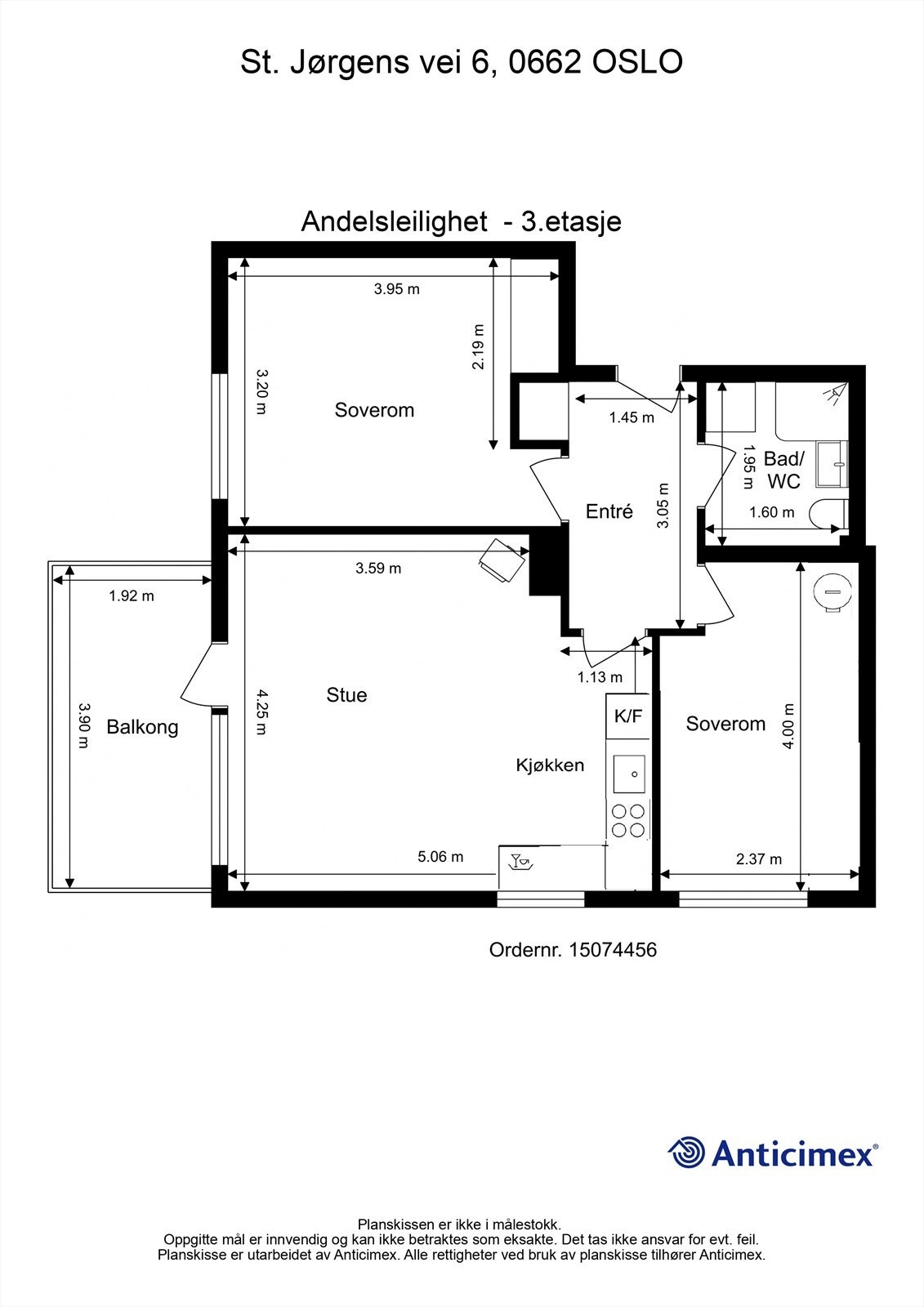 Alternativ plantegning Galleribilde