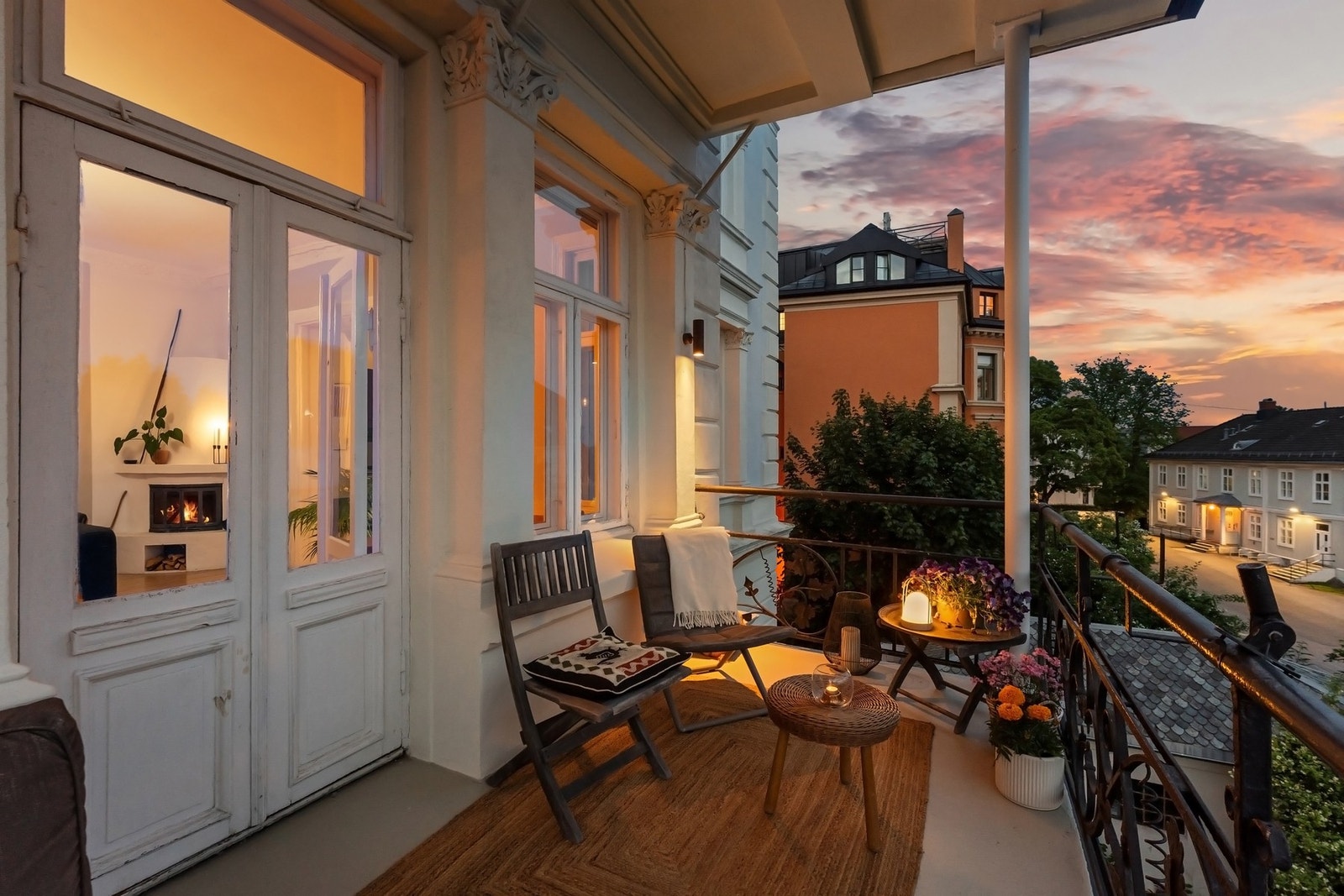 Kveldsstemning. Galleribilde