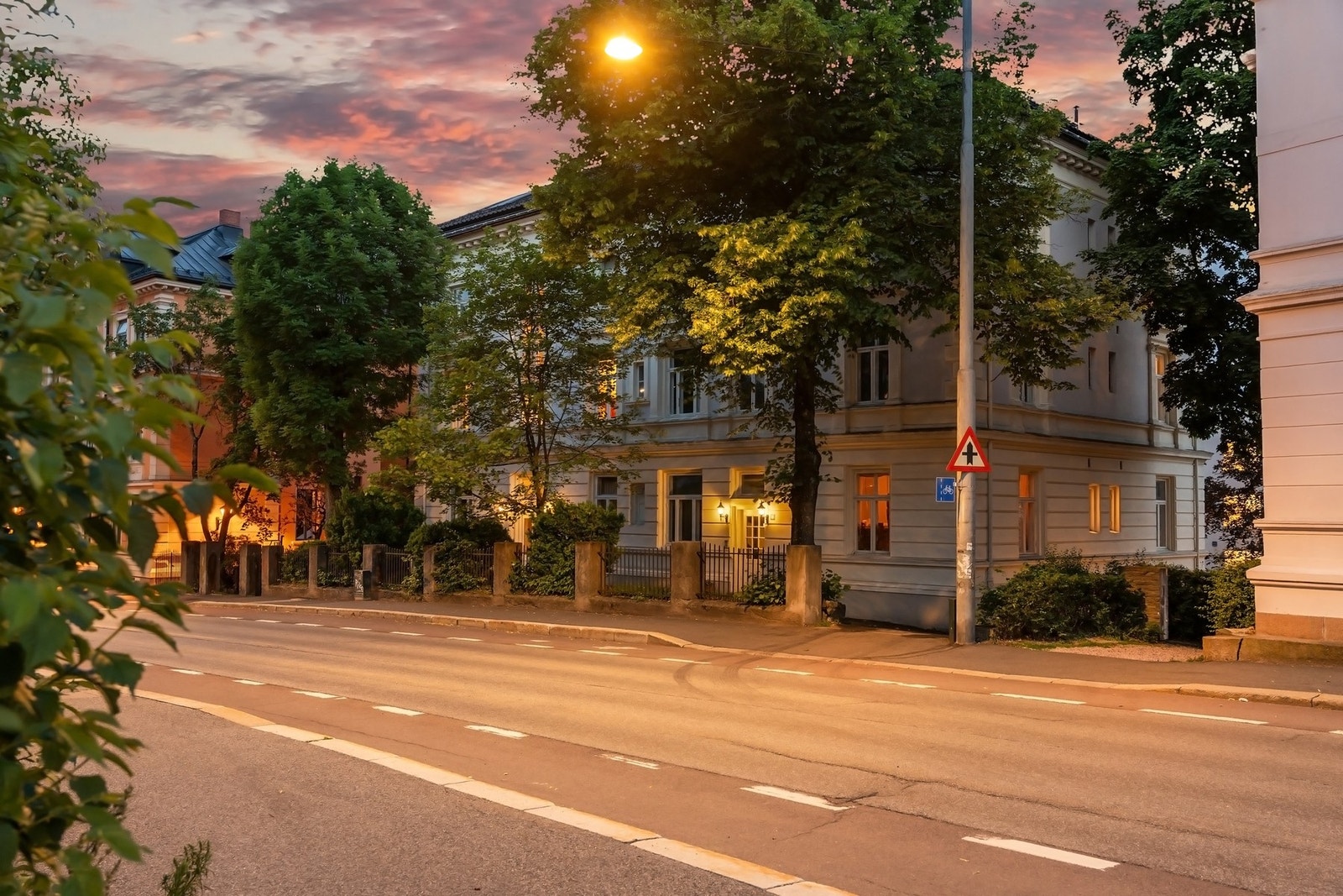 Kveldsstemning. Galleribilde