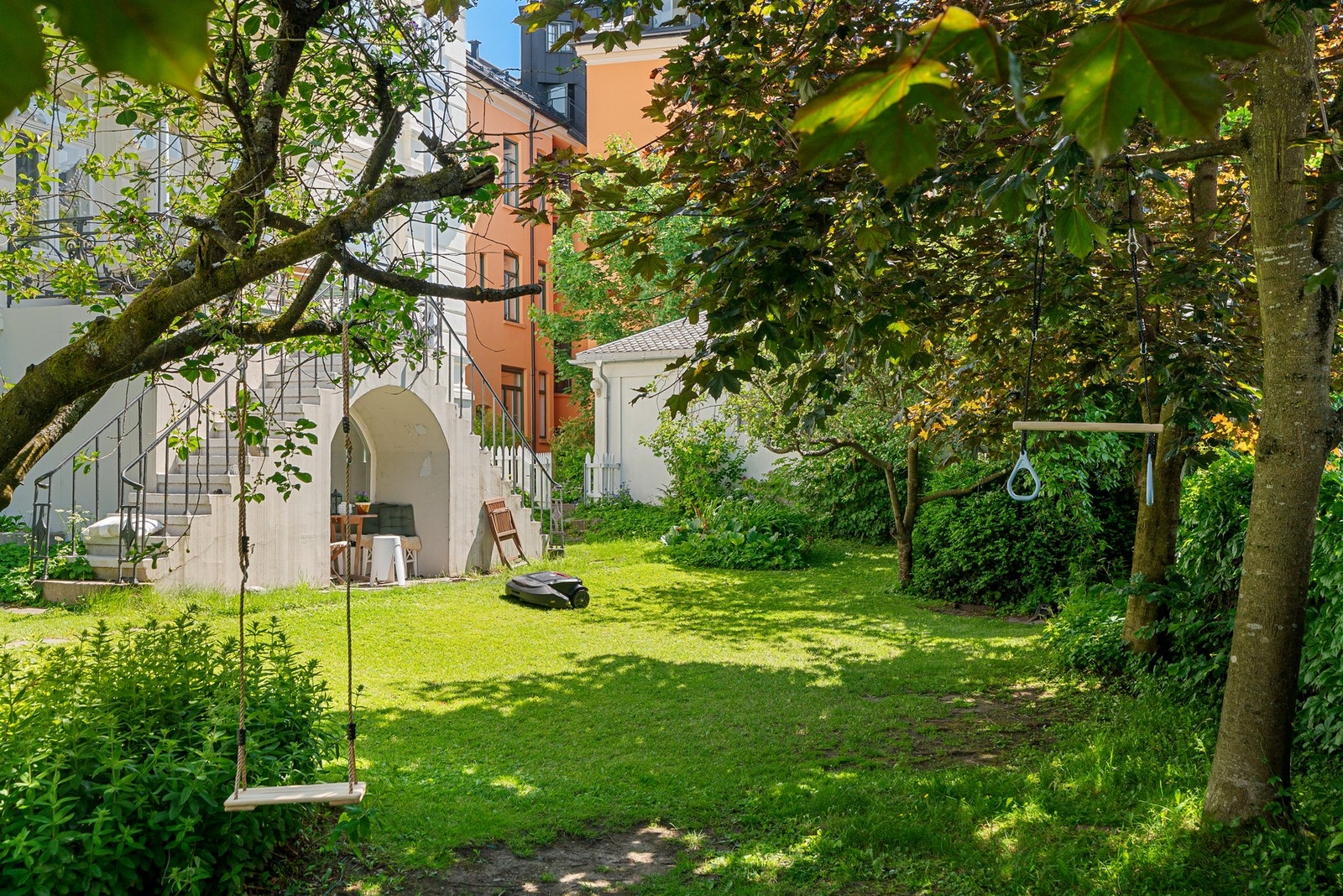 Frodig felleshage Galleribilde