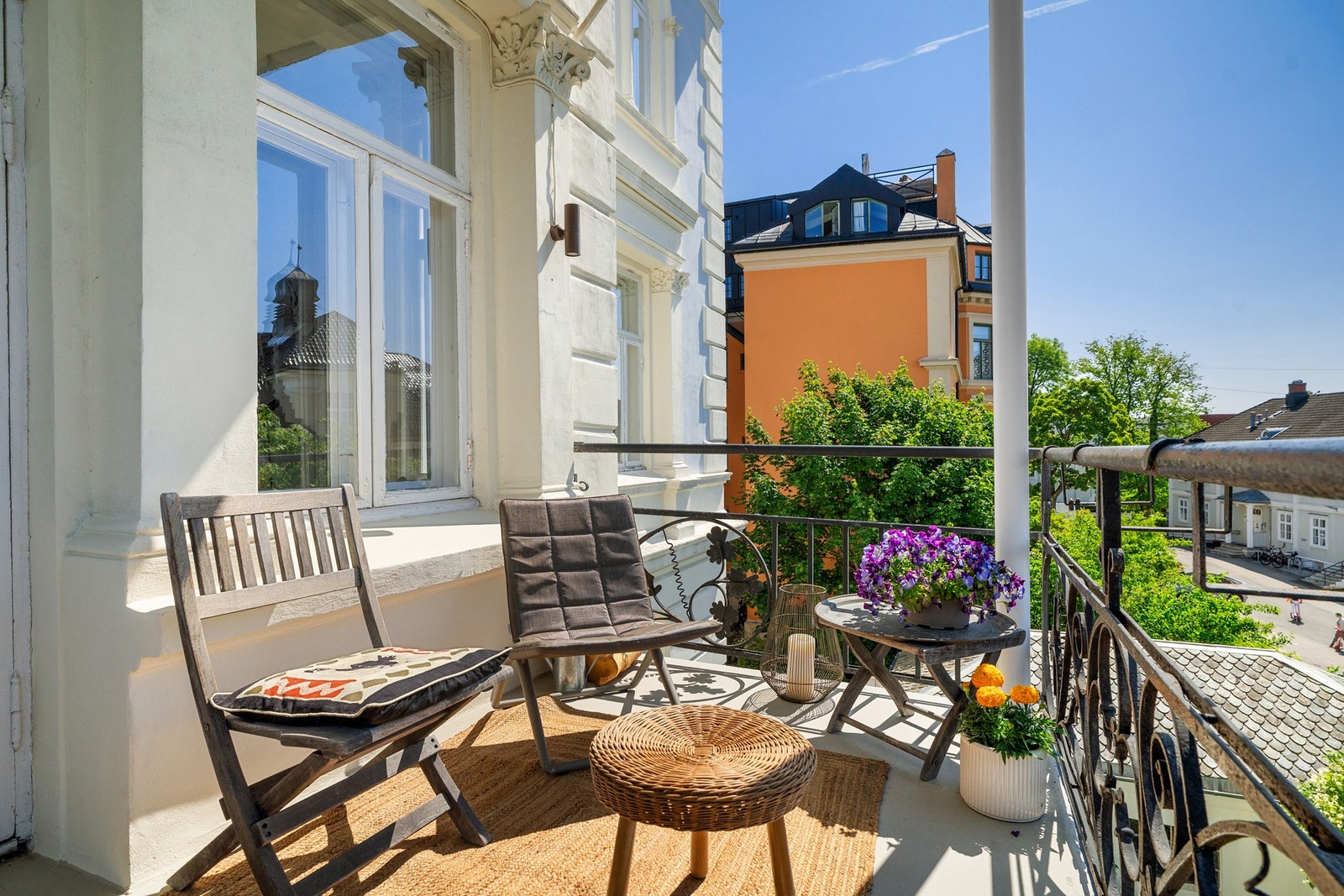 Vakkert smijernsrekkverk. Galleribilde