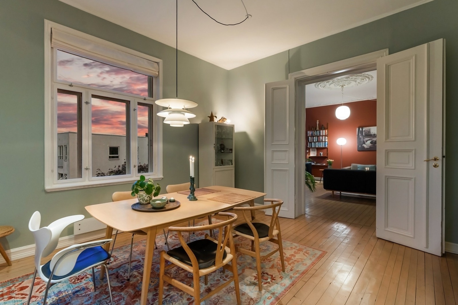 Kveldsstemning. Galleribilde