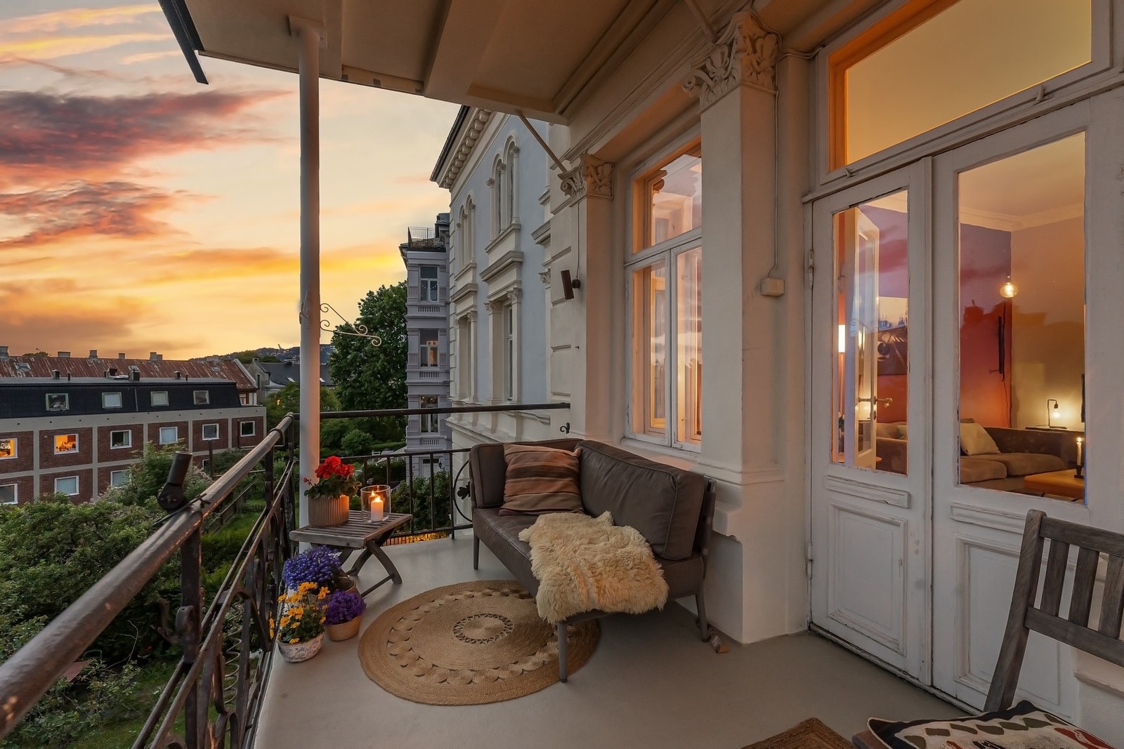 Kveldsstemning. Galleribilde