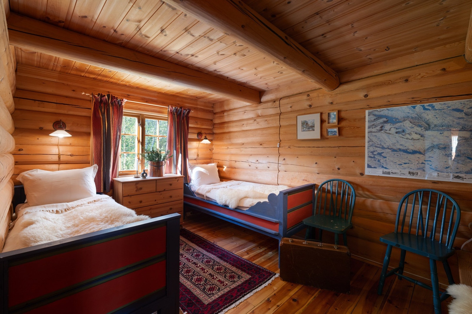Hytten har 3 koselige soverom Galleribilde