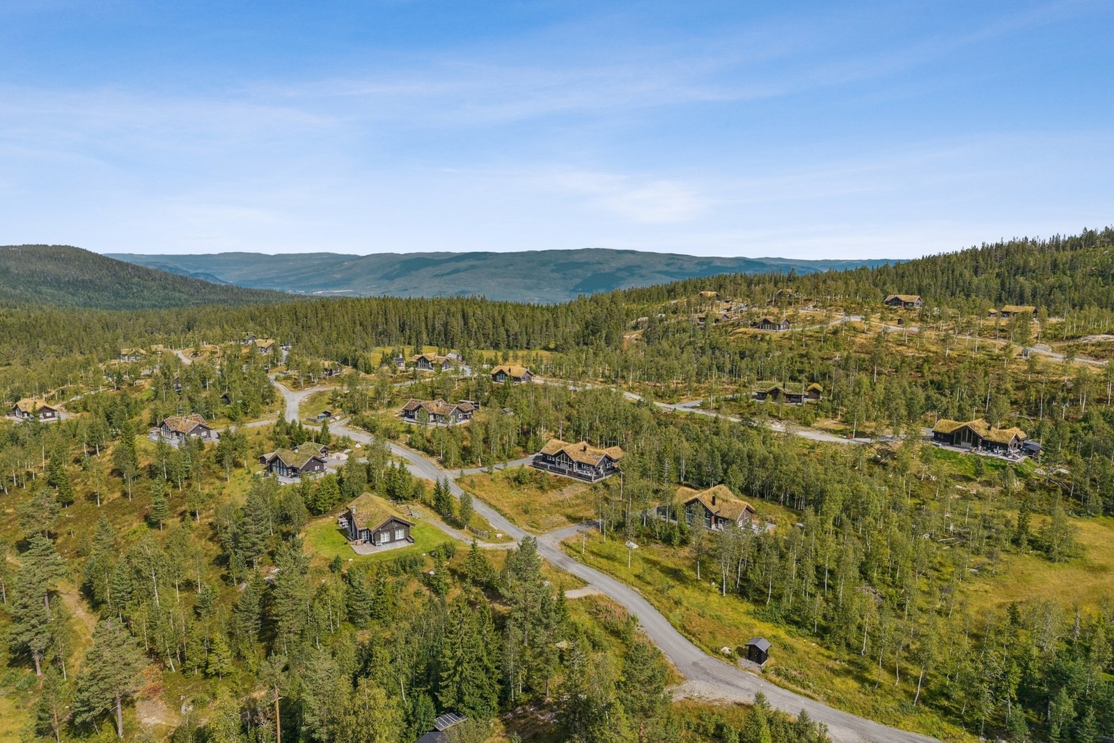 Et område som kombinerer ekte hyttestemning med enkel tilgjengelighet. Galleribilde