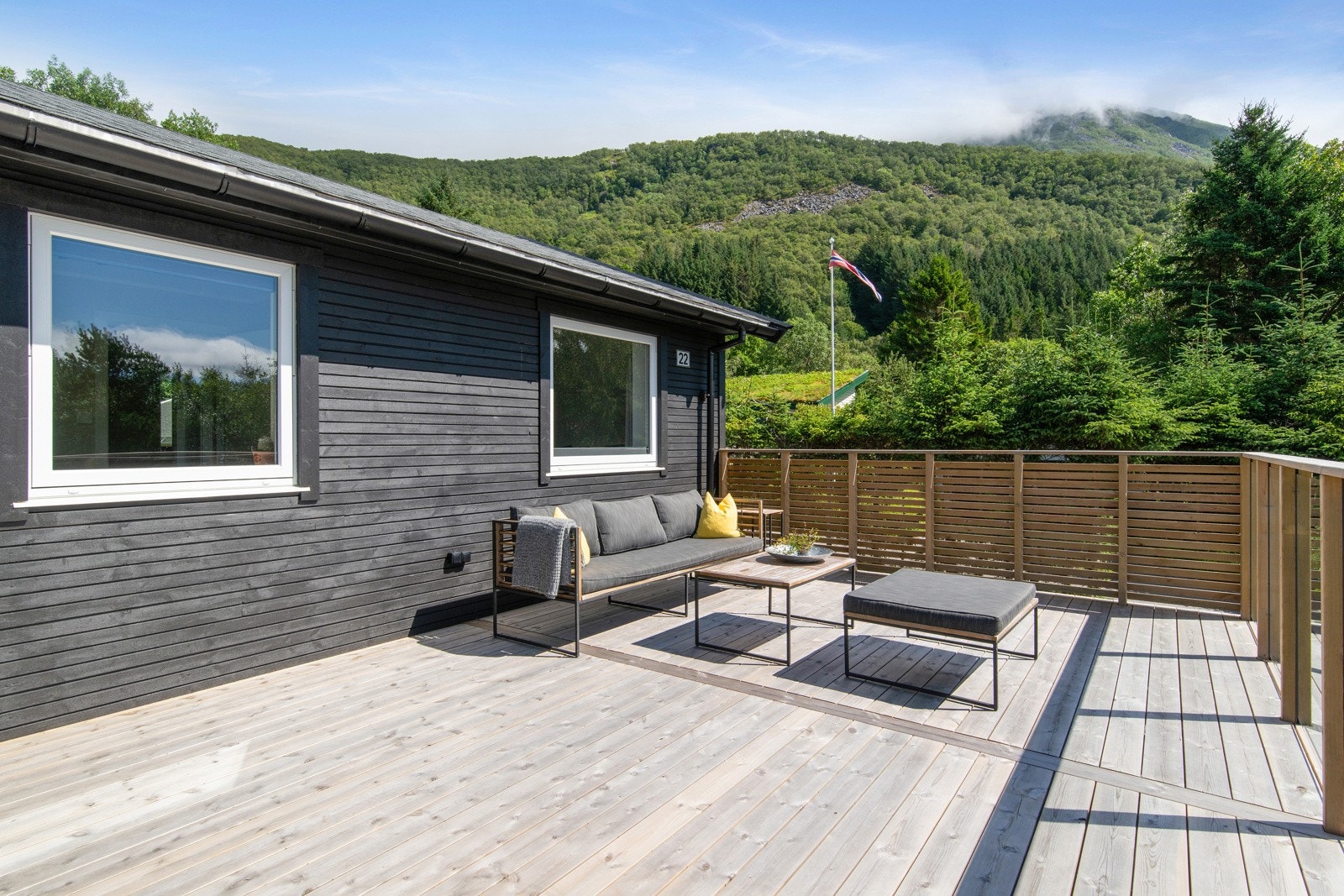 Se for deg å fyre opp grillen her og servere de herligste retter! Galleribilde
