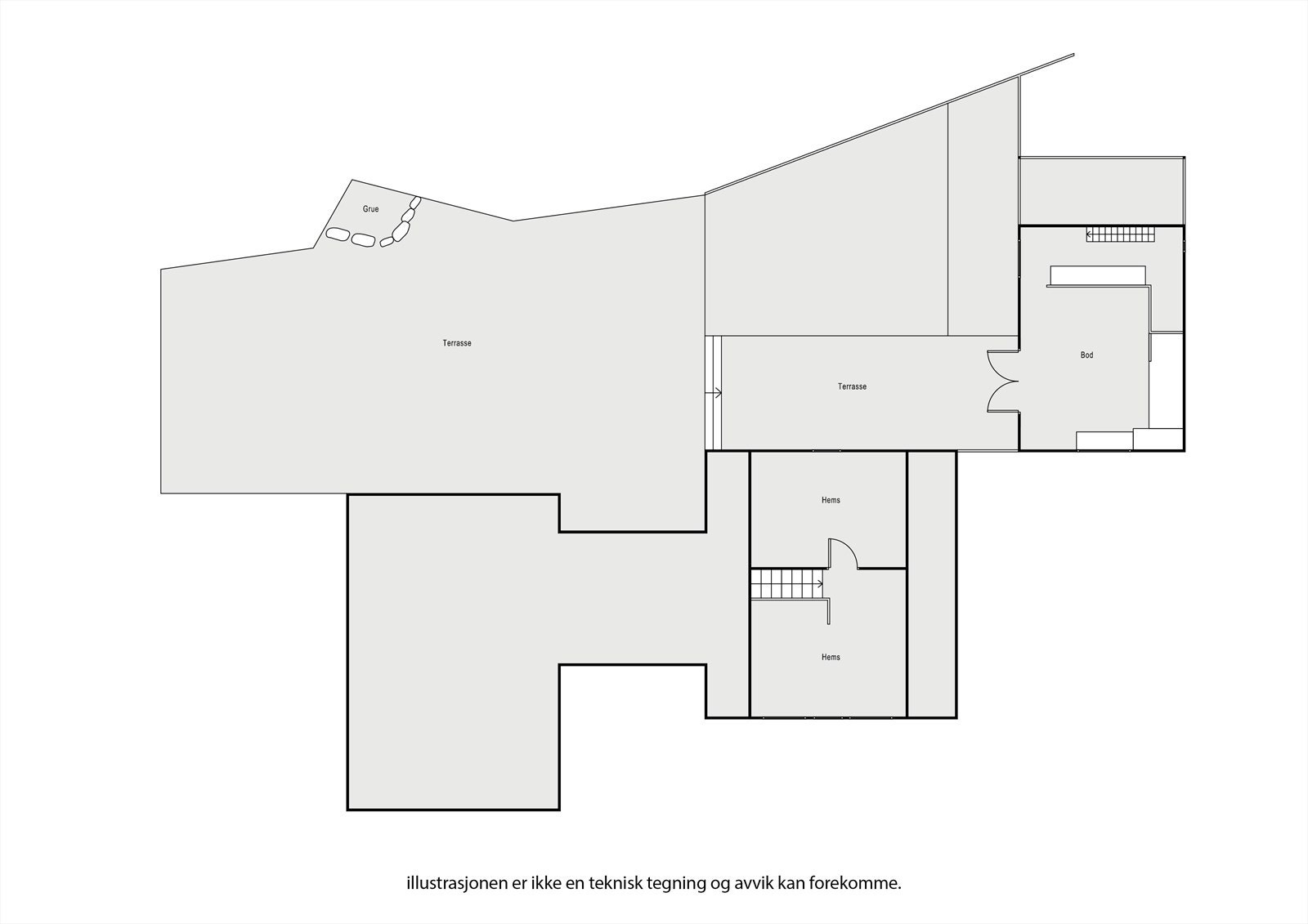 Planskisse Galleribilde