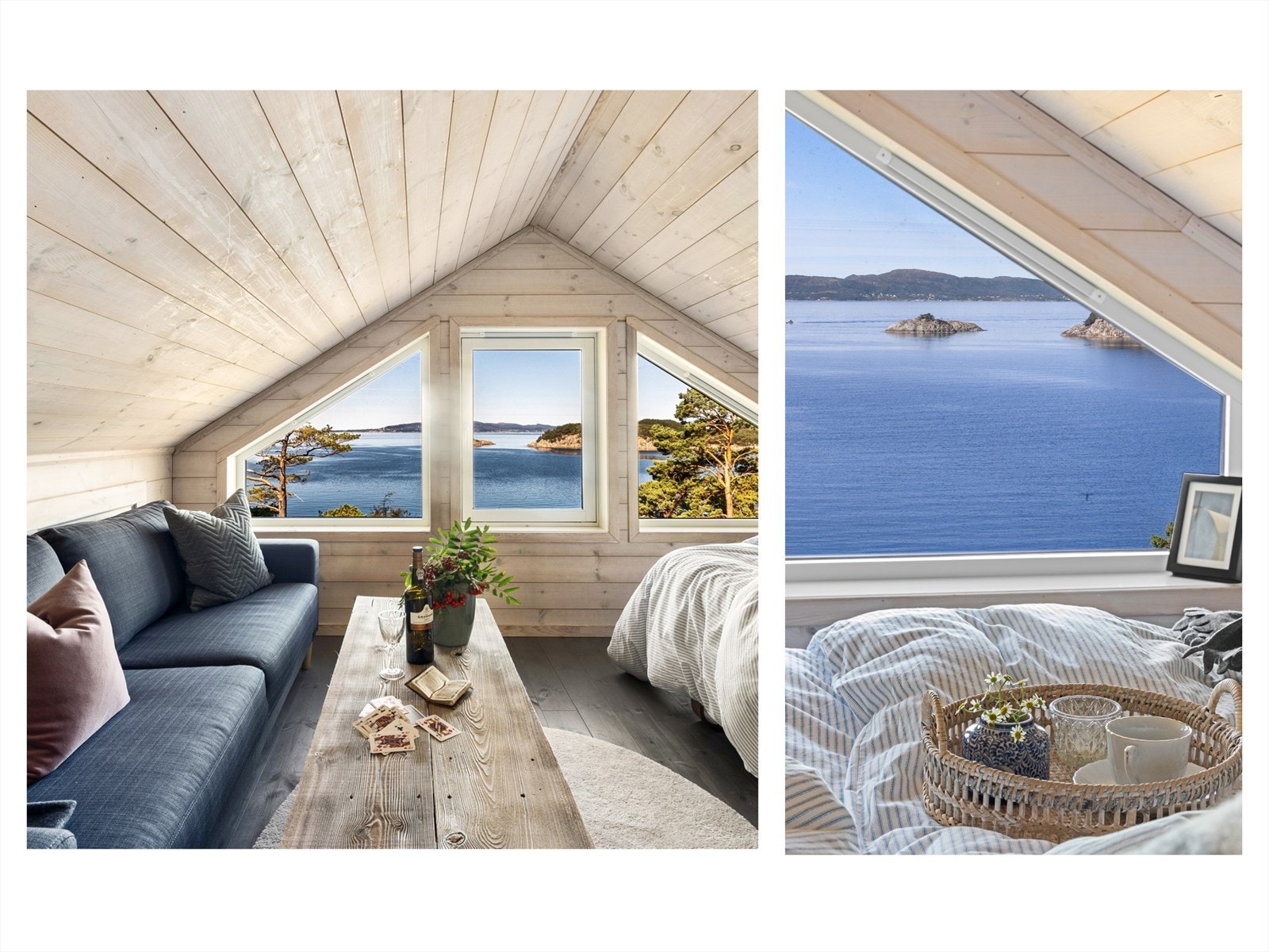 Hems med sofa og sengeplasser - drømmeutsikt! Galleribilde