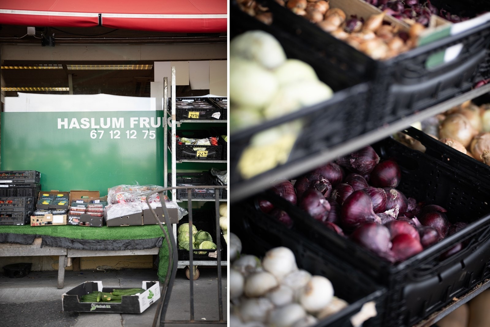 Det er i tillegg gangavstand til innholdsrik frukt- og grøntbutikk (søndagsåpen) på Haslum Galleribilde