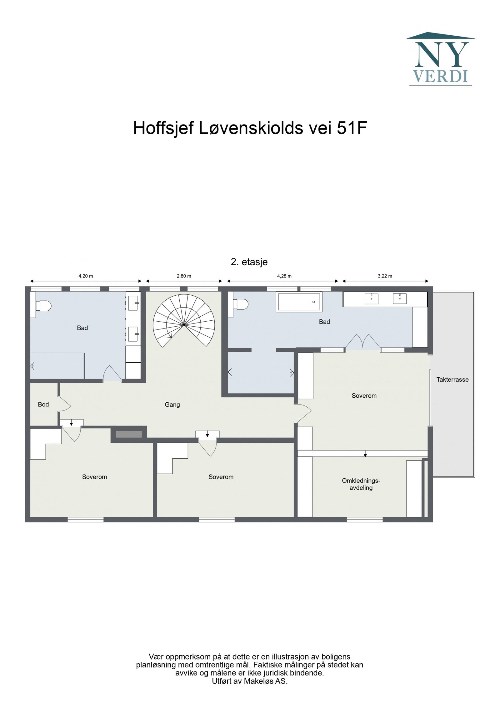 Hoffsjef Løvenskiolds vei 51F - 2. etasje Galleribilde